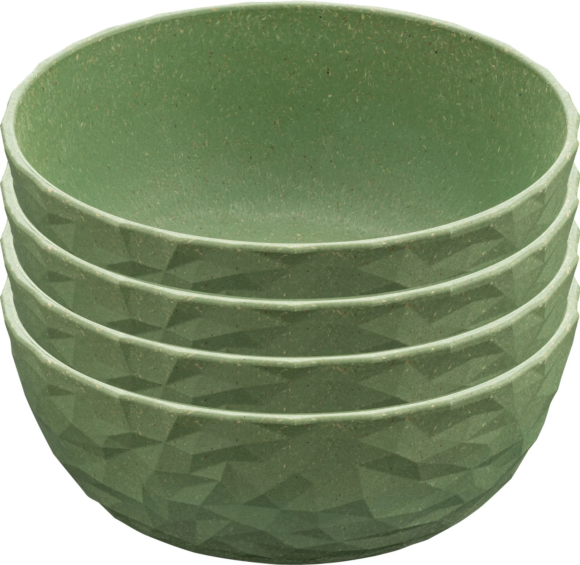 Koziol Club Bowl Schale 4-tlg. 700 ml - Nature Leaf Green