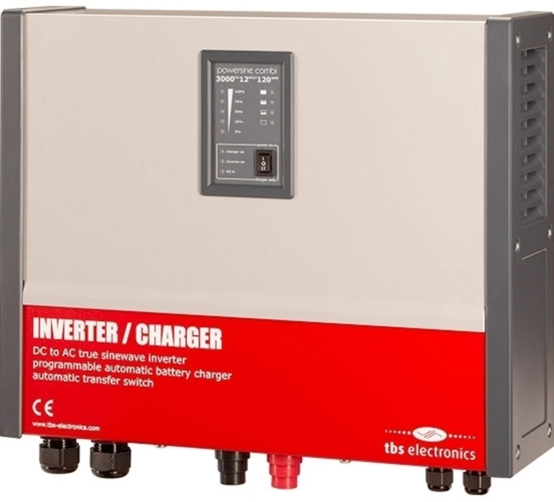 Powersine Combi Set 3000-12-120 Onduleur à contrôle universel 2600 W de puissance continue