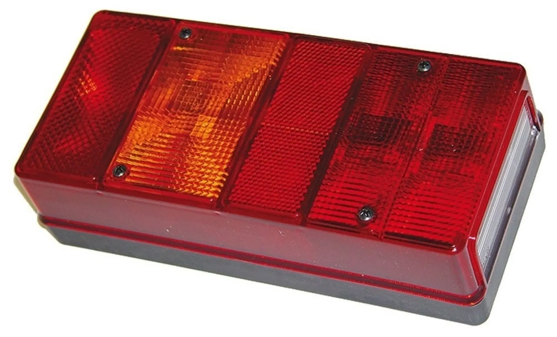 AJBA - Schlussleuchte L mit NSL+KZL 224 x 106 mm, links, Nebelschluss.+Kennzeichenl.