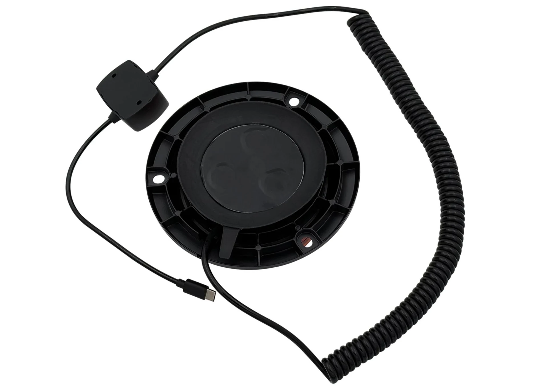 LED-Rundumleuchte NICAR 12/24 V, mit USB-C Anschluss, sehr kompakt ø 149 × 57 mm, 12/24 V 12 × 3 W 1.8 A LED-Rundumleuchte NICAR 12/24 V, mit USB-C Anschluss, sehr kompakt ø 149 × 57 mm, 12/24 V 12 × 3 W 1.8 A