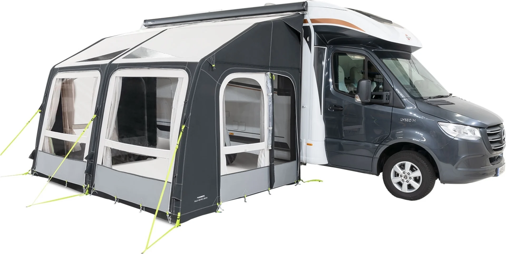 Dometic Rally AIR Pro 390 M Aufblasbares statisches Vorzelt Breite 3,9 m Anbauhöhe 265 - 295 cm