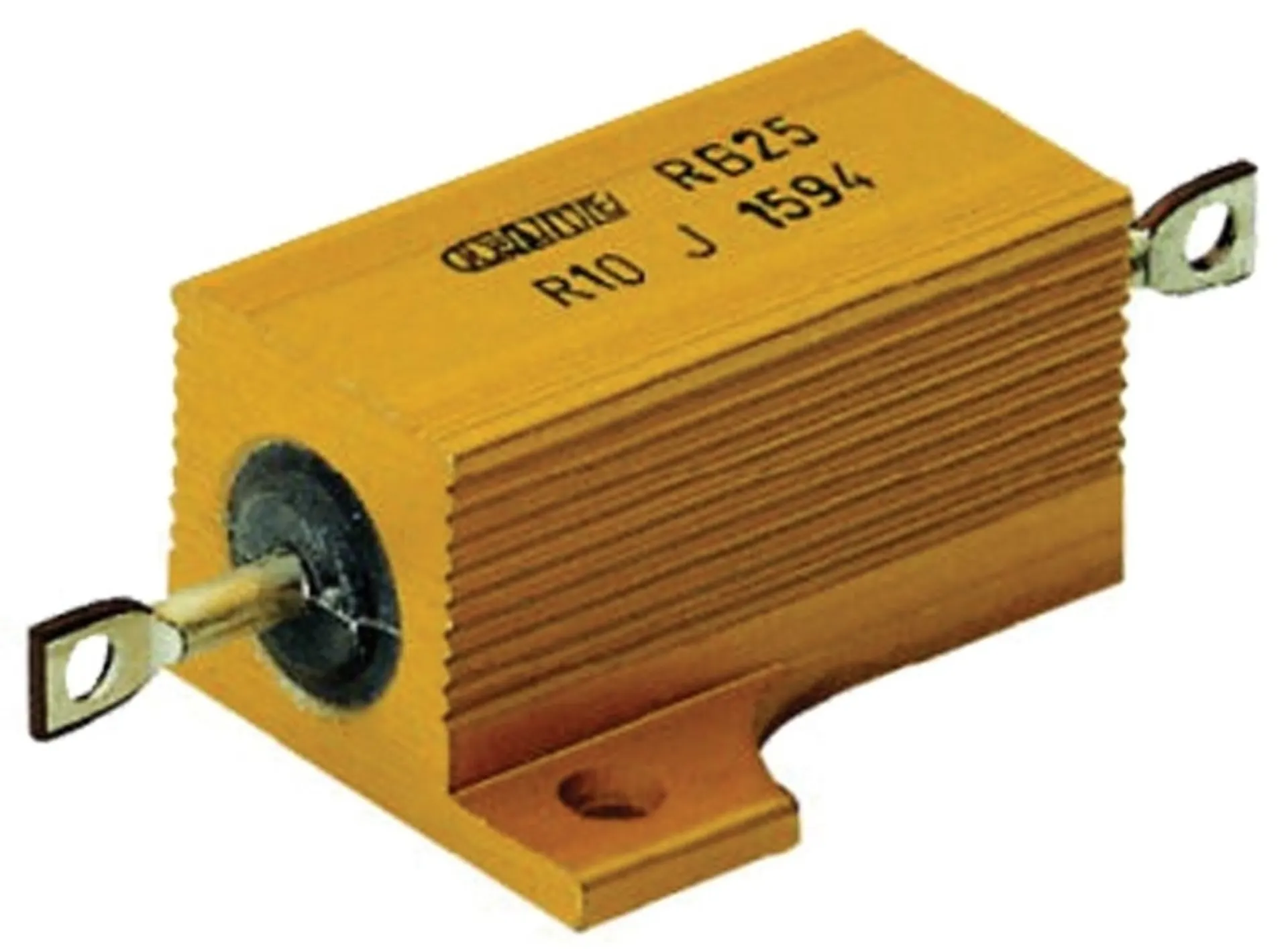 Drahtwiderstand für 24V 5W 25W 120 Ohm, 27x14x14mm Drahtwiderstand für 24V 5W 25W 120 Ohm, 27x14x14mm
