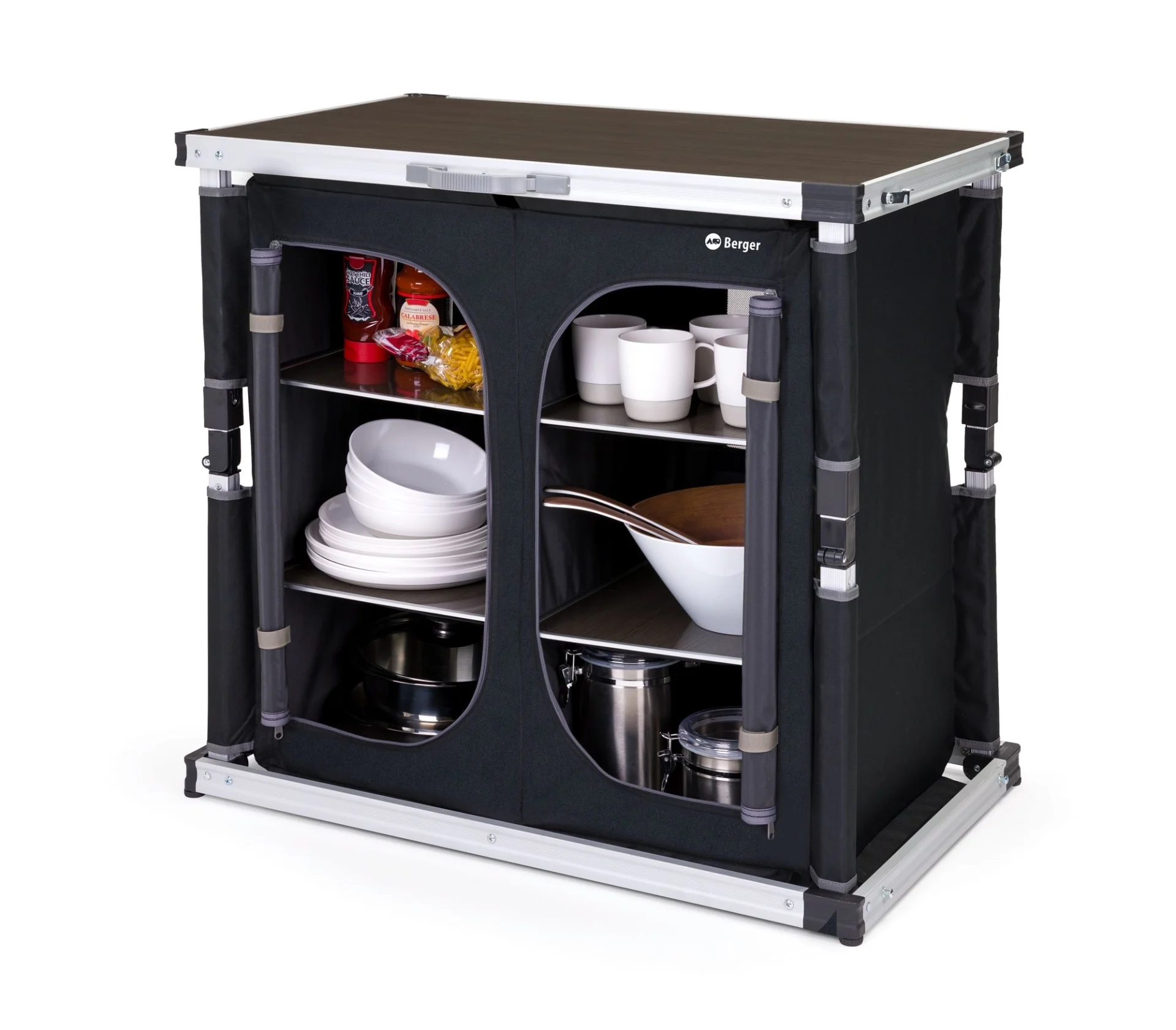 Berger Tampere coffre / armoire de camping pliable M