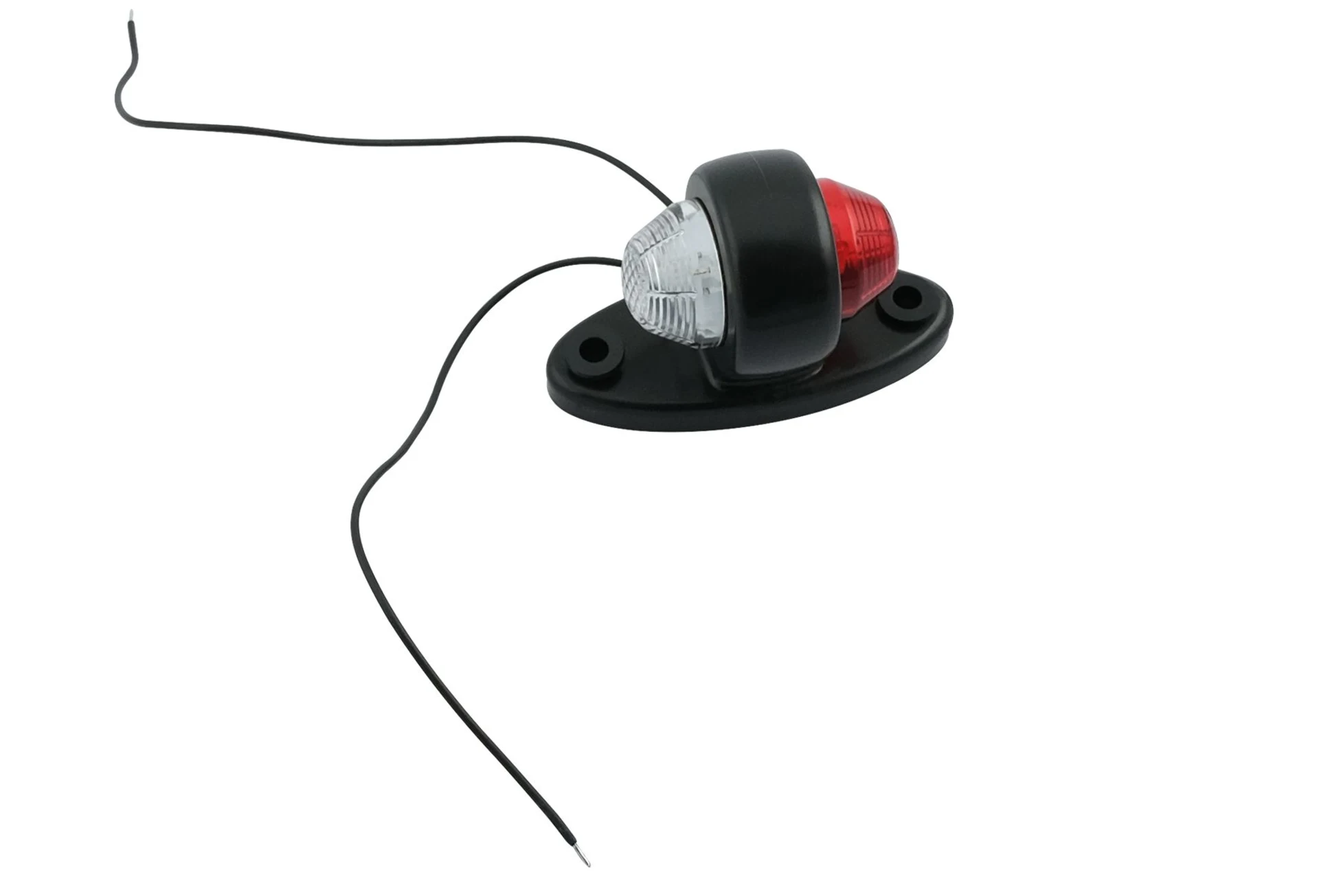HORPOL - LED-Leuchte rot/weiss 12/24 V 86 x 44 mm, Li & Re