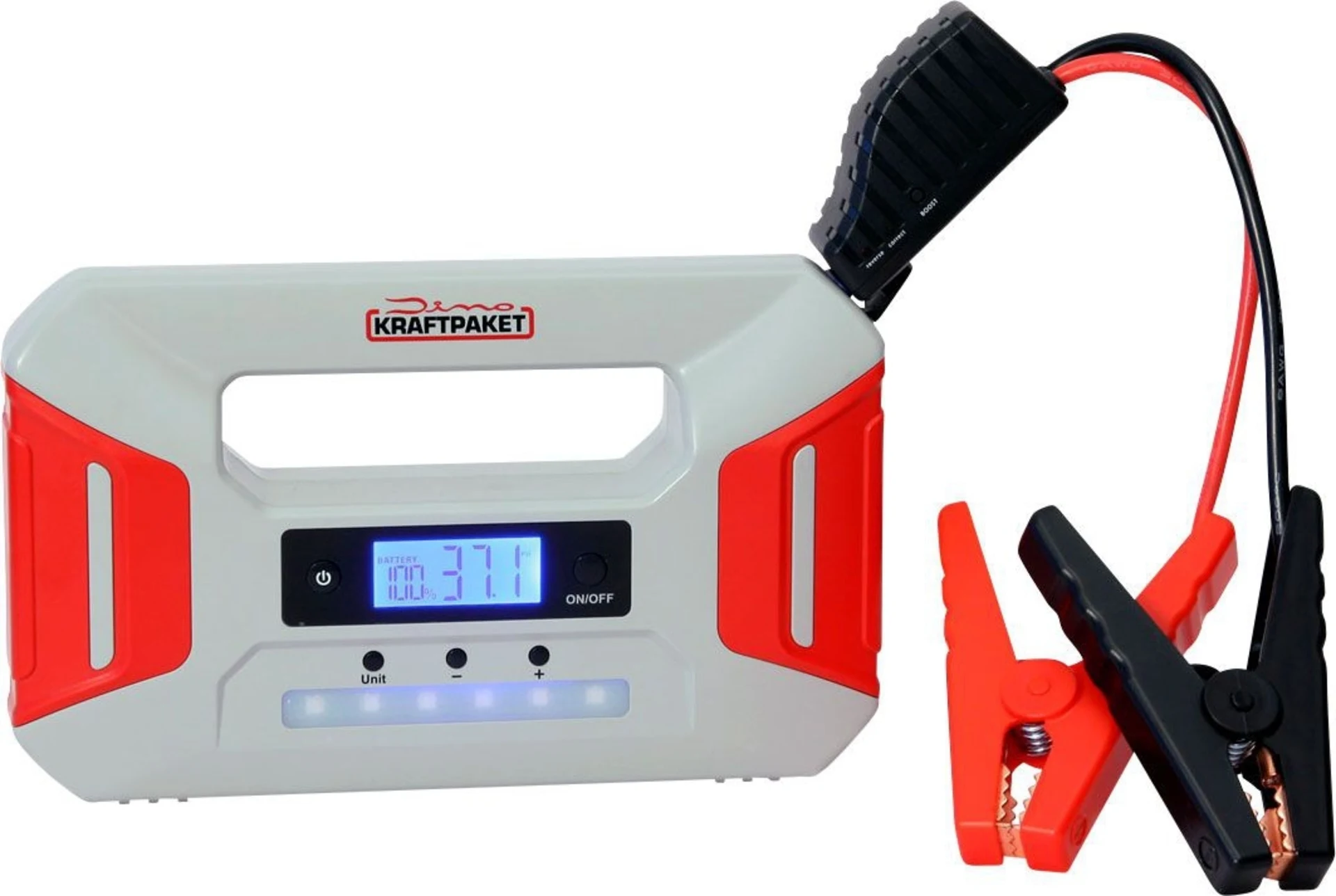 Dino Kraftpaket Démarreur / Jumpstarter 12 V / 600 A