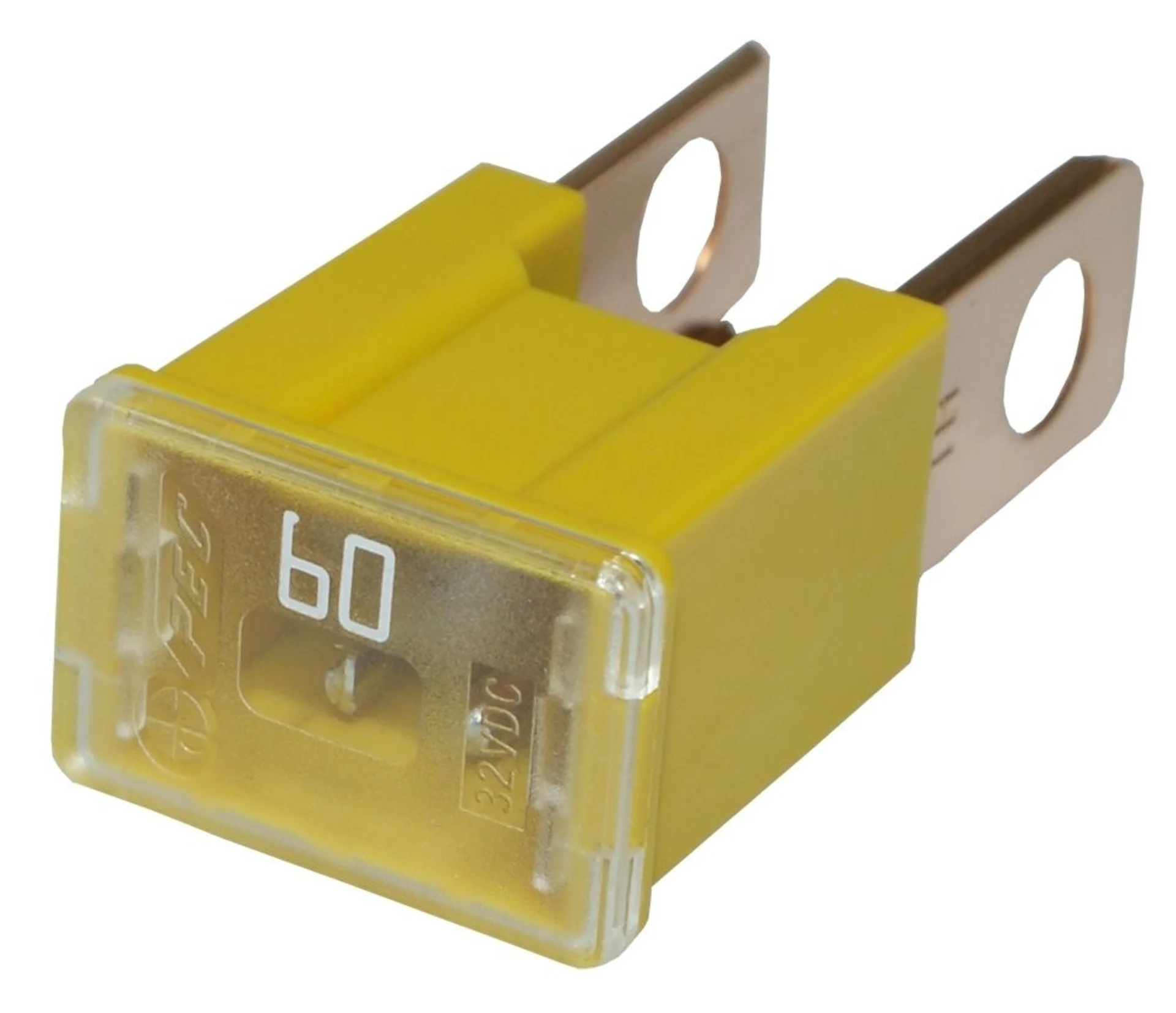 PAL-Straight Male Sicherung 60A 22x15x43mm