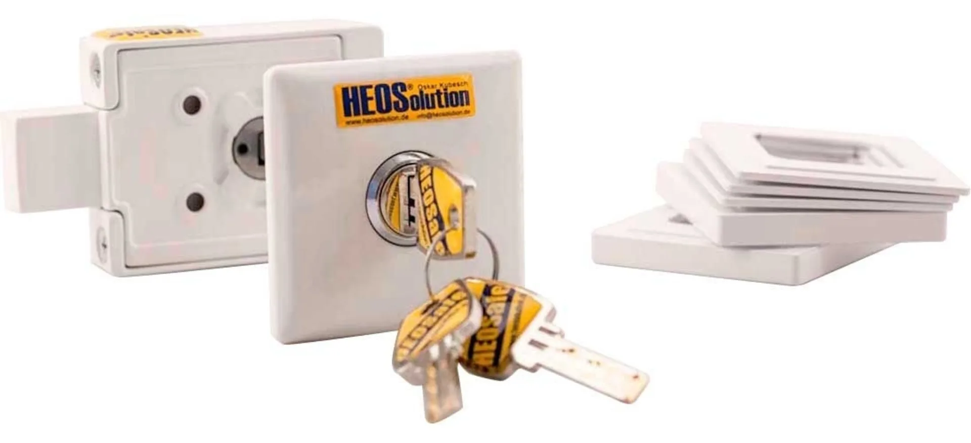 HEOSystem Set mit 2 Zusatzschlösser für Fiat Ducato 250 / 290 Gleichschließend