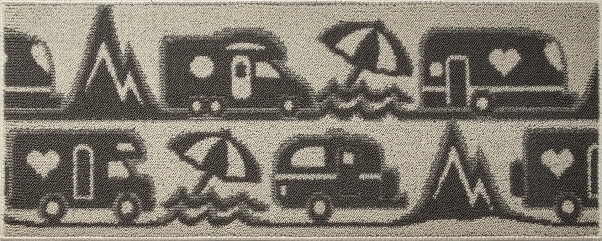 Arisol Master Camp Tapis de salon 50 x 150 cm beige