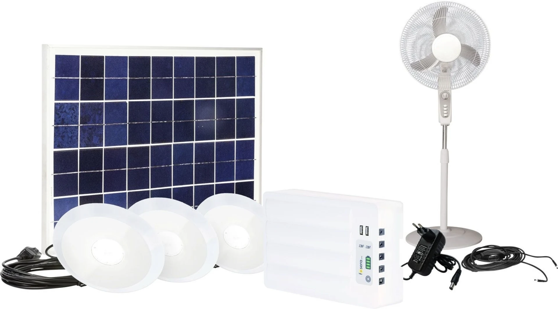 Fosera LSHS Power Line Solarsystem Set inkl. Venti