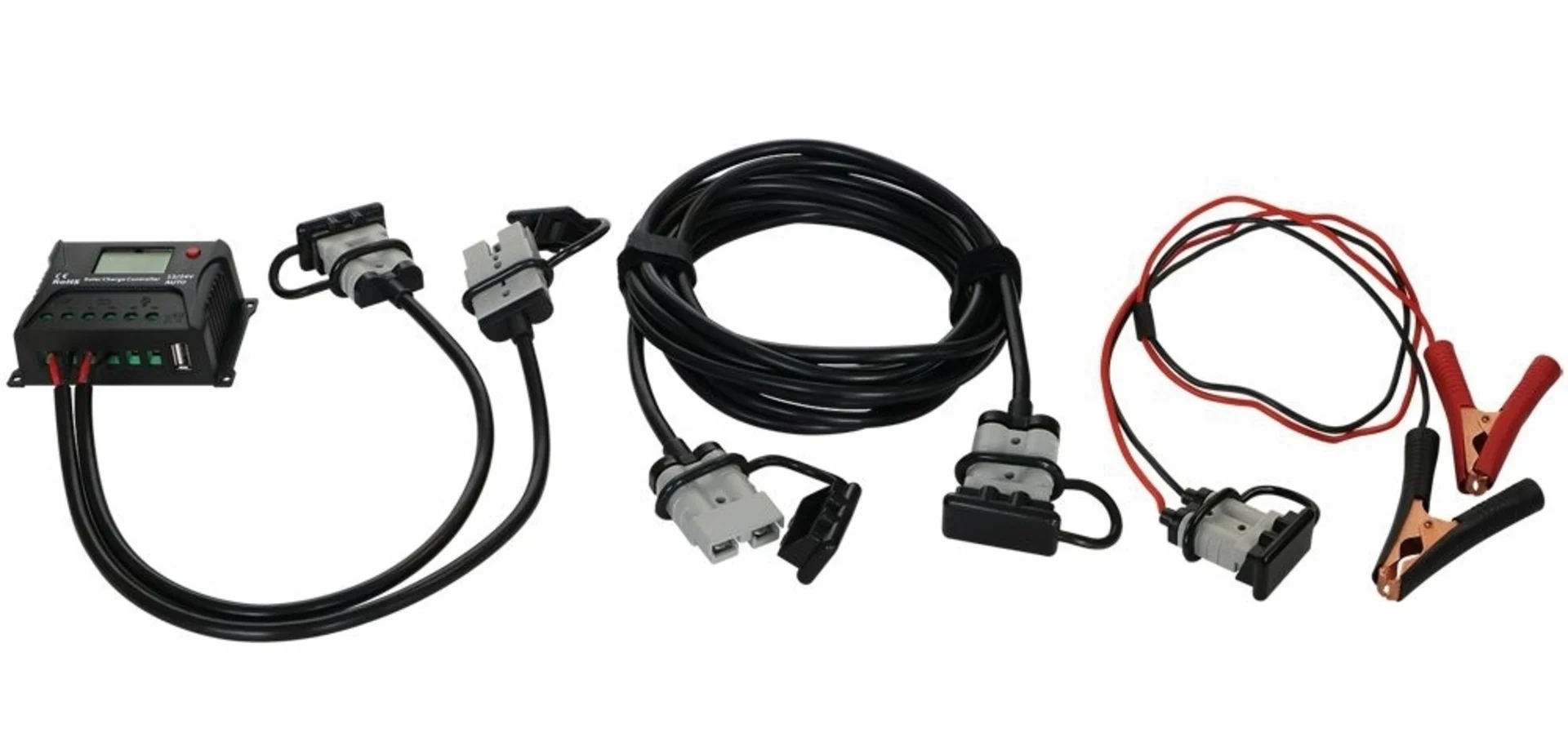 Kit d'énergie solaire pliable 12 V 120 W (max. 6 A)
