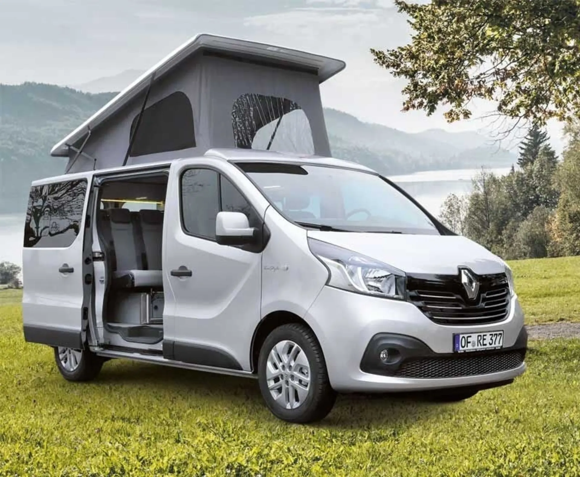 Cadre de montage pour Renault Trafic et Opel Vivaro, empattement long, à partir de l'année de construction 2015 - SUPERFLEX DOMICILE
