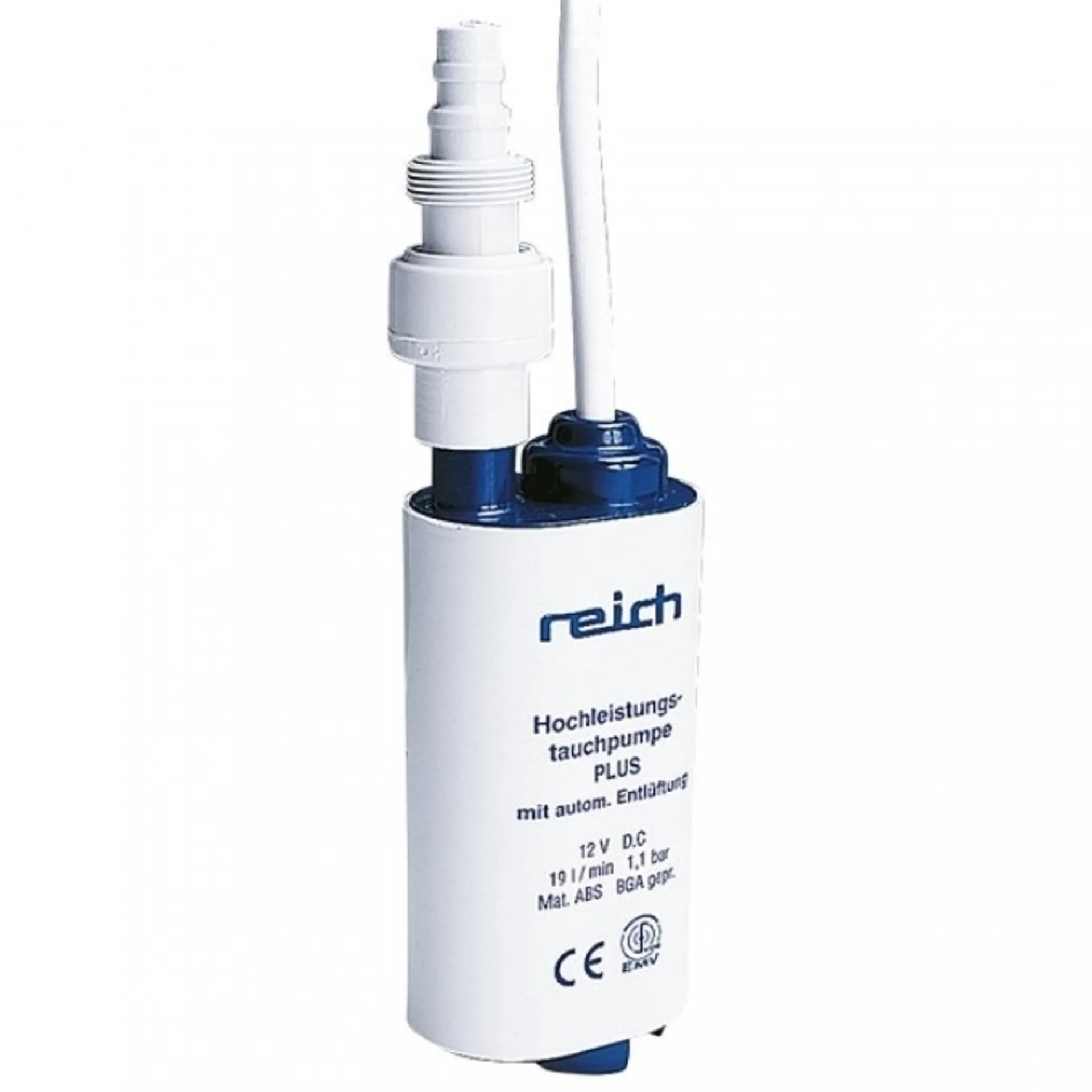 Pompe immergée Reich PLUS 12 V pour l'eau potable