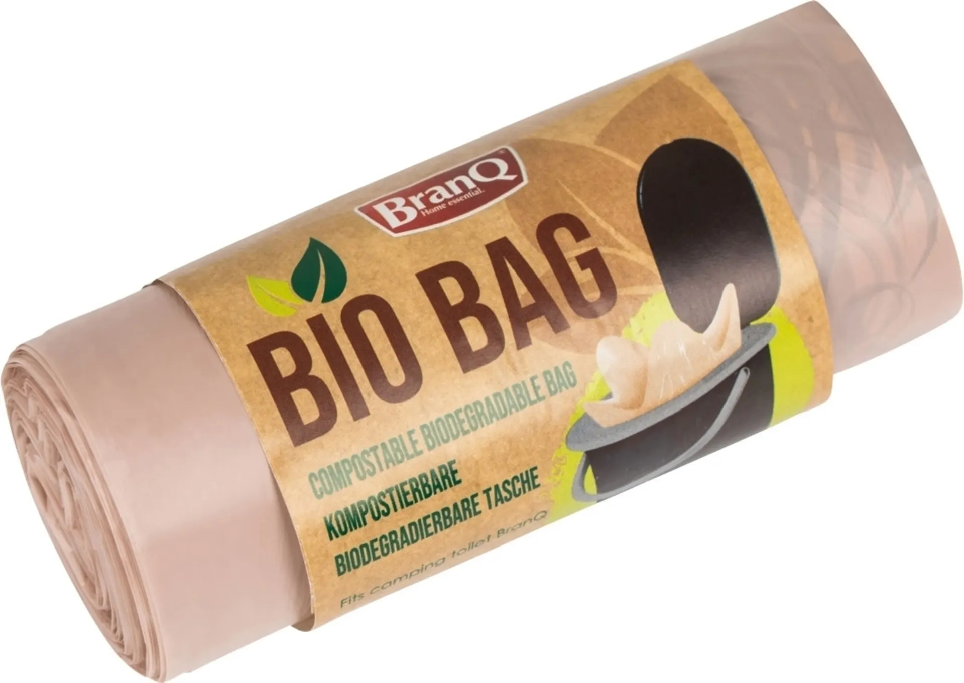 BranQ Bio Bag kompostierbare Toilettenbeutel 22 Liter