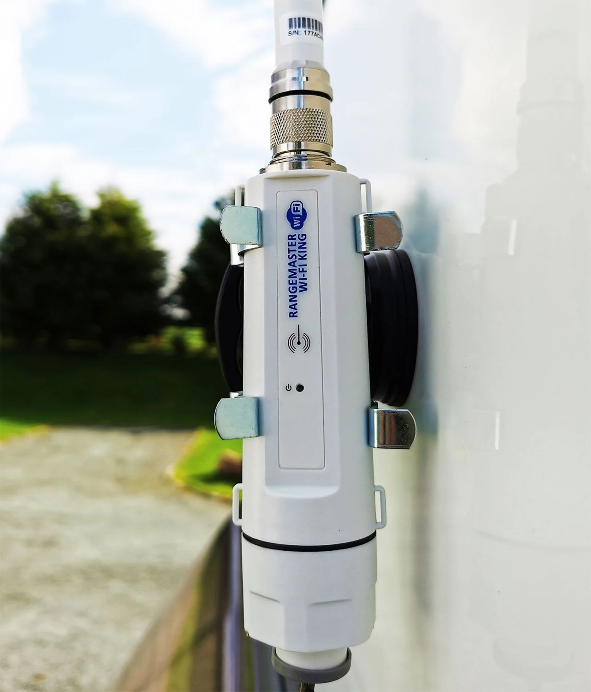 Falcon RangeMaster RM-WKR WLAN-Antenne Booster Verstärker mit Router