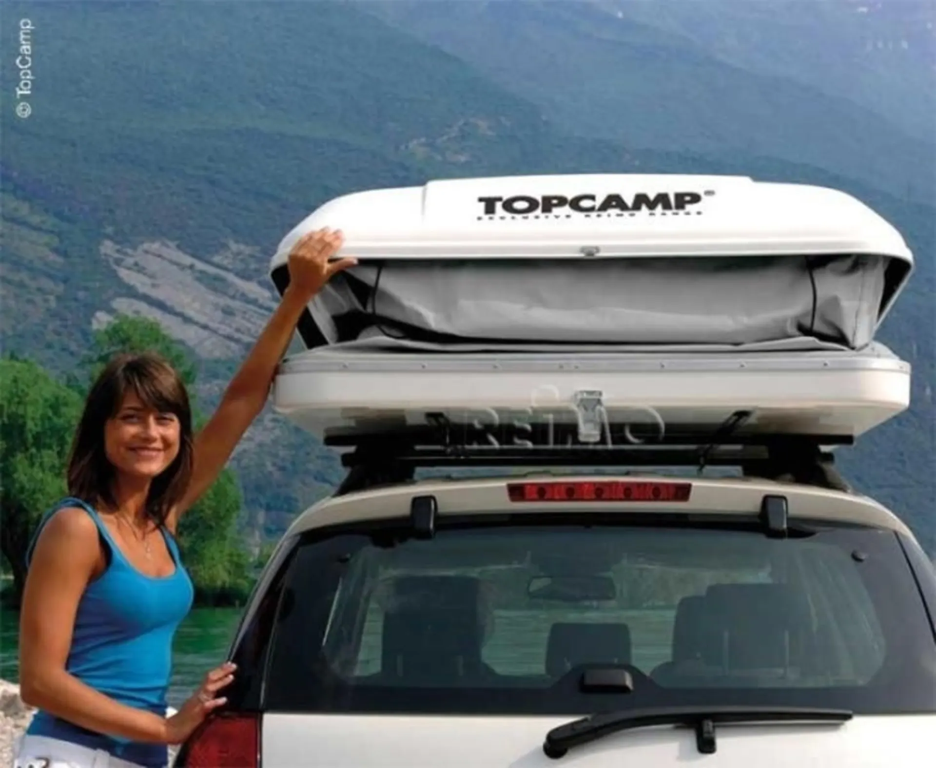 TopCamp Dachzelt medium für PKW, Bus und Van