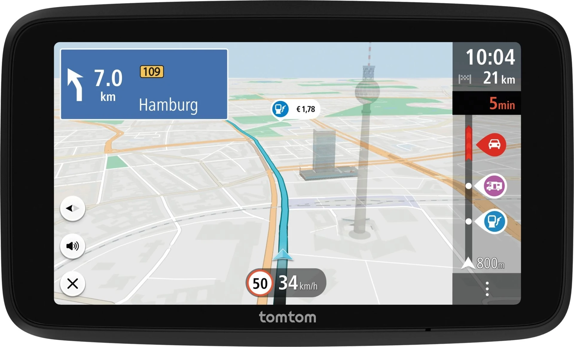 Système de navigation TomTom GO Camper Tour, 2e génération Système de navigation TomTom GO Camper Tour, 2e génération
