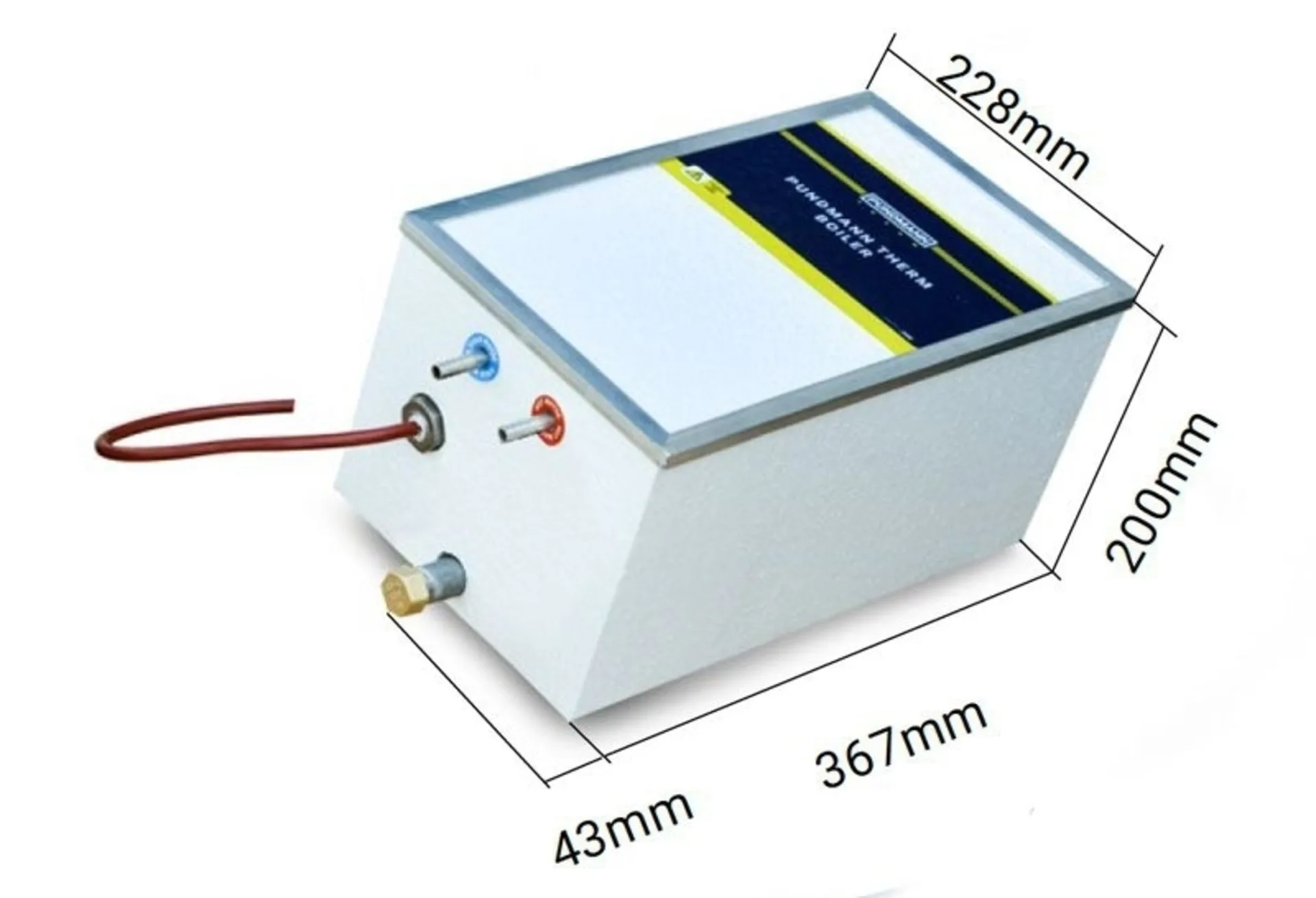 Pundmann Chauffe-eau Therm Chauffe-eau 6 - 6 litres / 12 volts / 200 watts Chauffe-eau basse pression