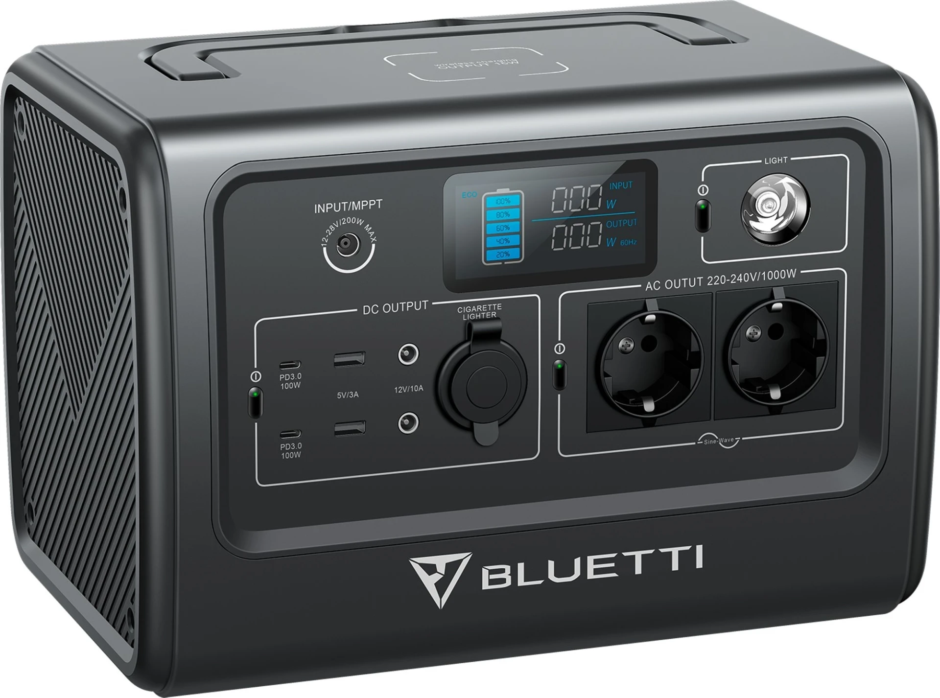 Station d'alimentation portable BLUETTI EB70 - Gris - UE
