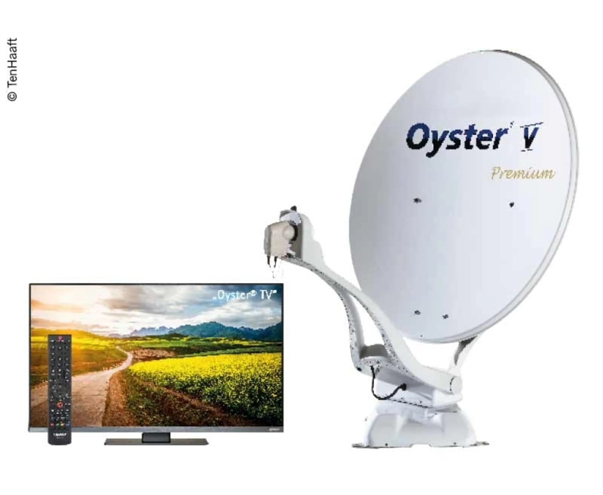 Système satellite Oyster V 85 SKEW Premium avec TV 32 pouces