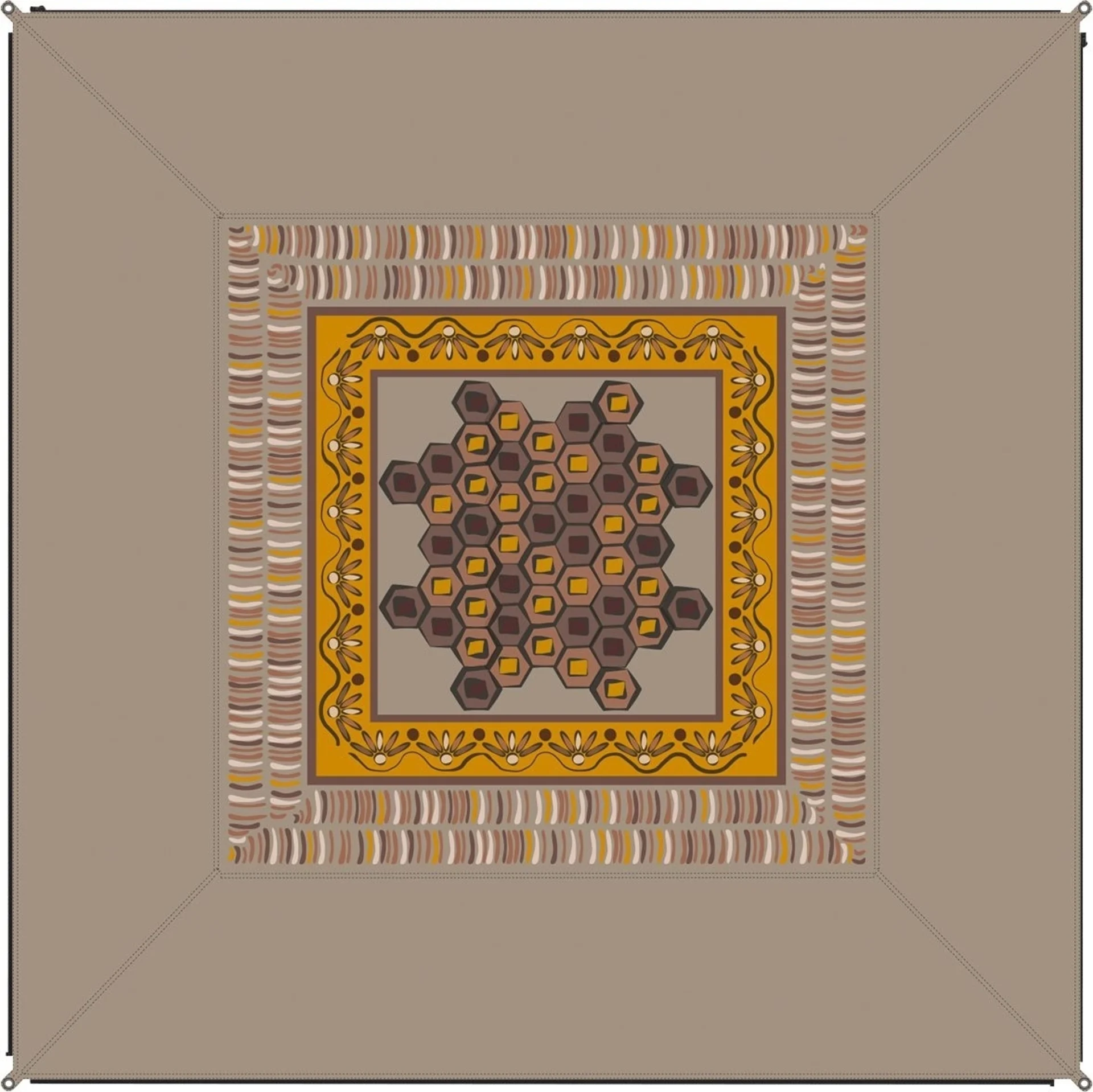 Tapis Bent Zip-Carpet Afrique
