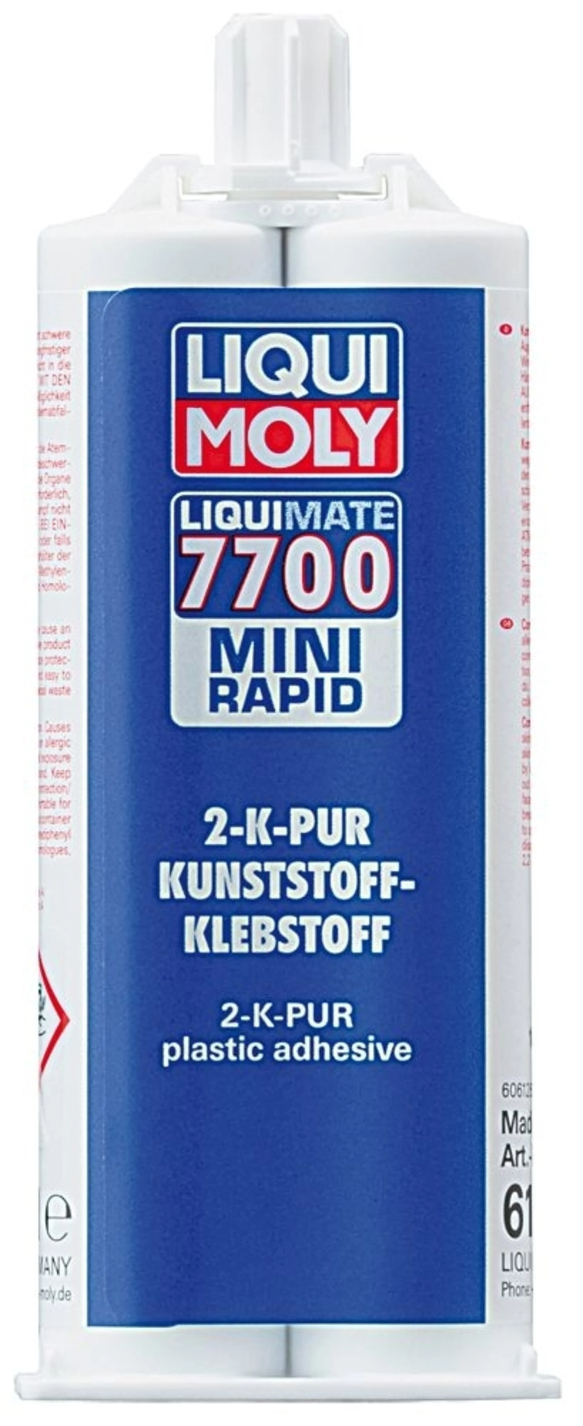 LIQUI MOLY Liquimate 7700 RAPID 50ml 2K-PUR-Strukturklebstoff / Klebstoff Farbe: schwarz
