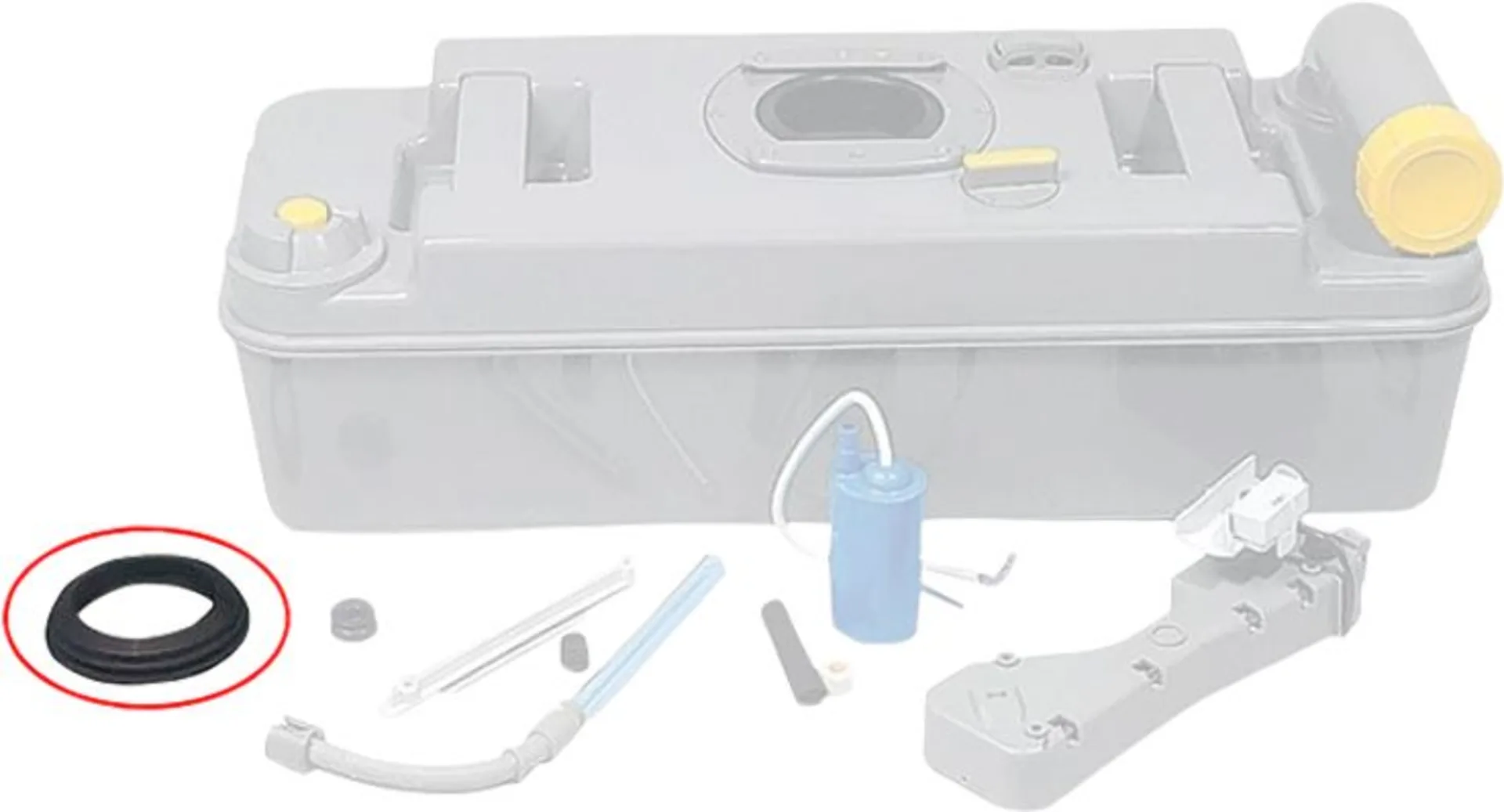 Thetford Porta Potti Dichtung für Fäkalientank bzw. Toilettencassette