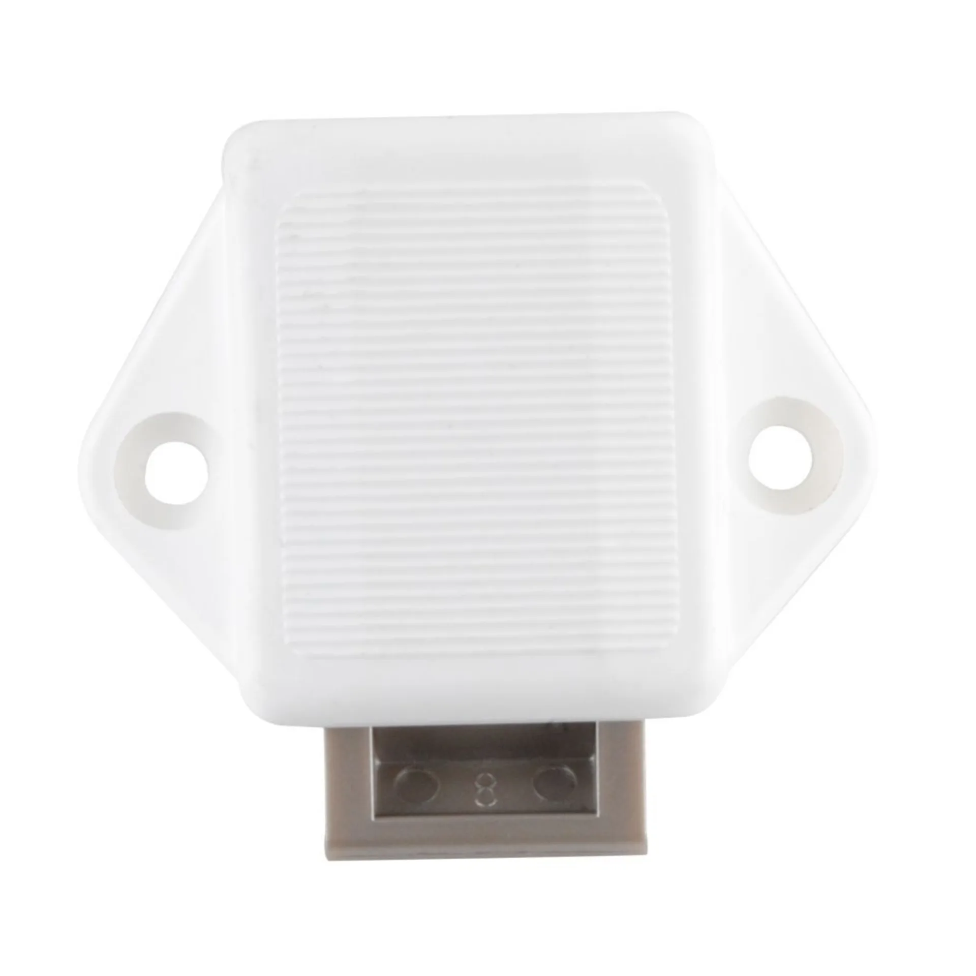 Mini-Push-Lock-Schloss weiss, SB-verpackt