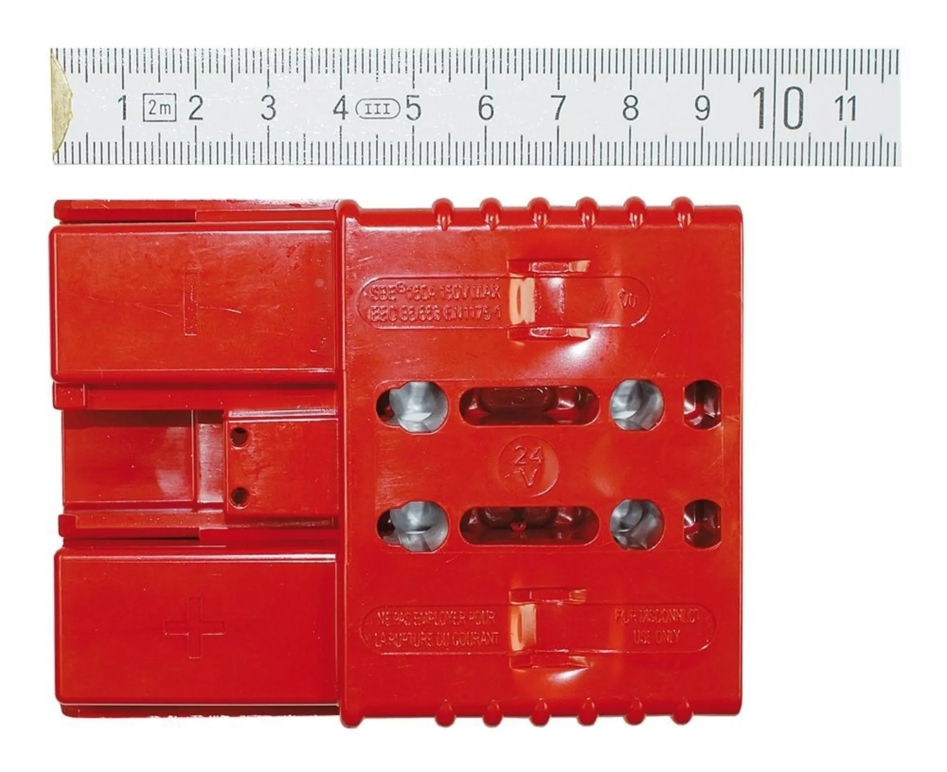 1 pc. REMA connecteur 2 pôles -35 mm2 rouge