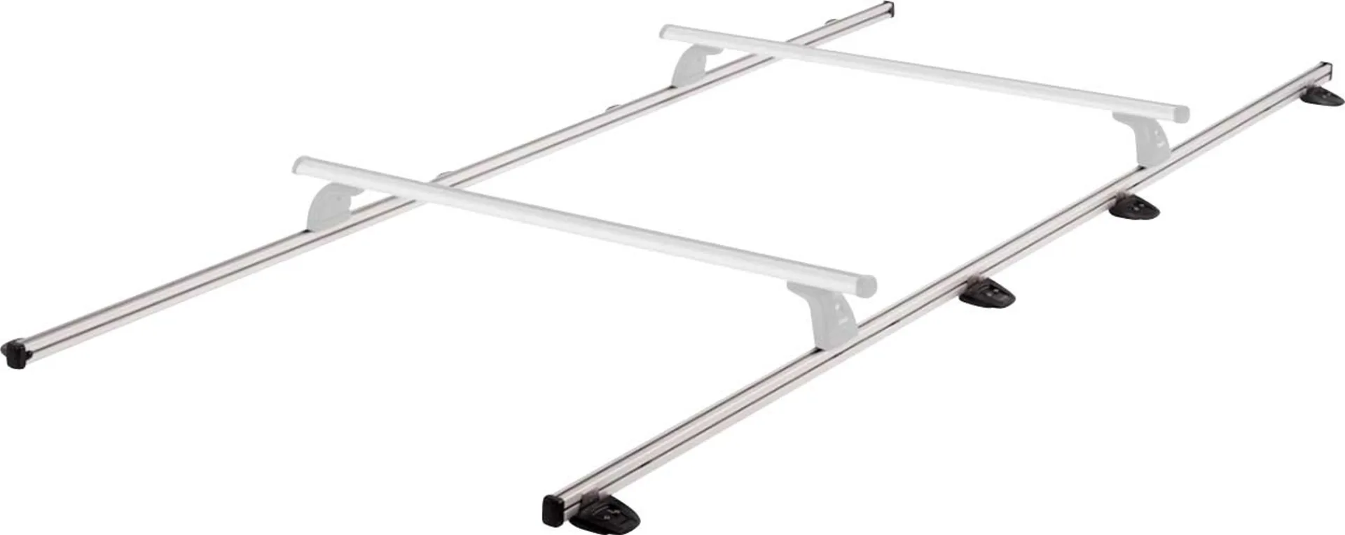 Längsschienen inkl. Montagekit für Dachträger L2H2 (L: 5.4 m - H: 2.5 m)