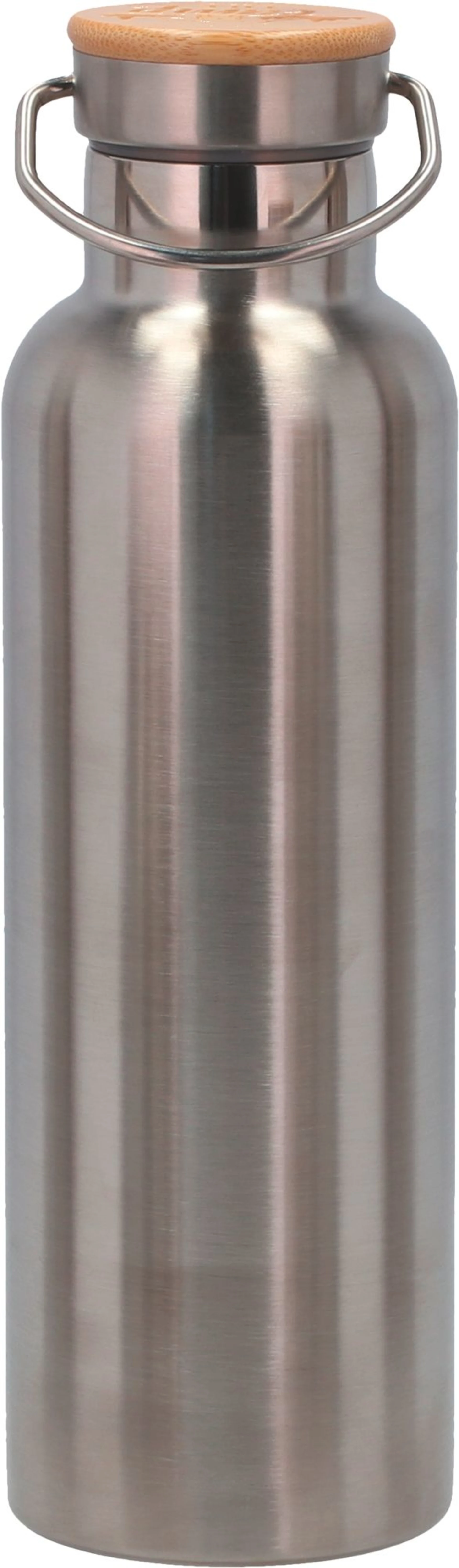 Camplife Isolierflasche mit Bambusdeckel 750 ml