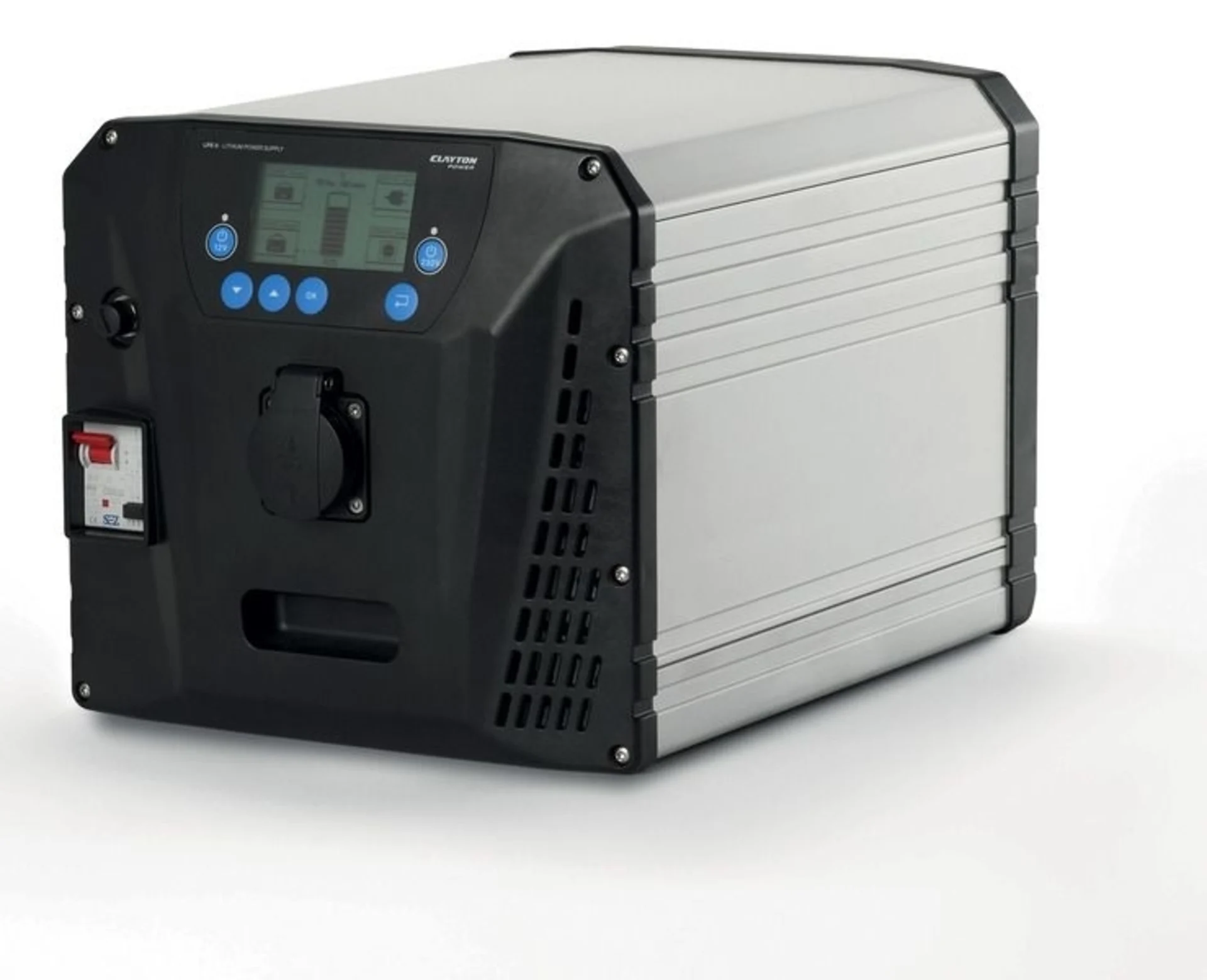 Lithium Power Supply II - LPS II 3012-160 mit 160 Ah Lithium Batterie, Ladegerät, Sinus-Wechselrichter und BMS