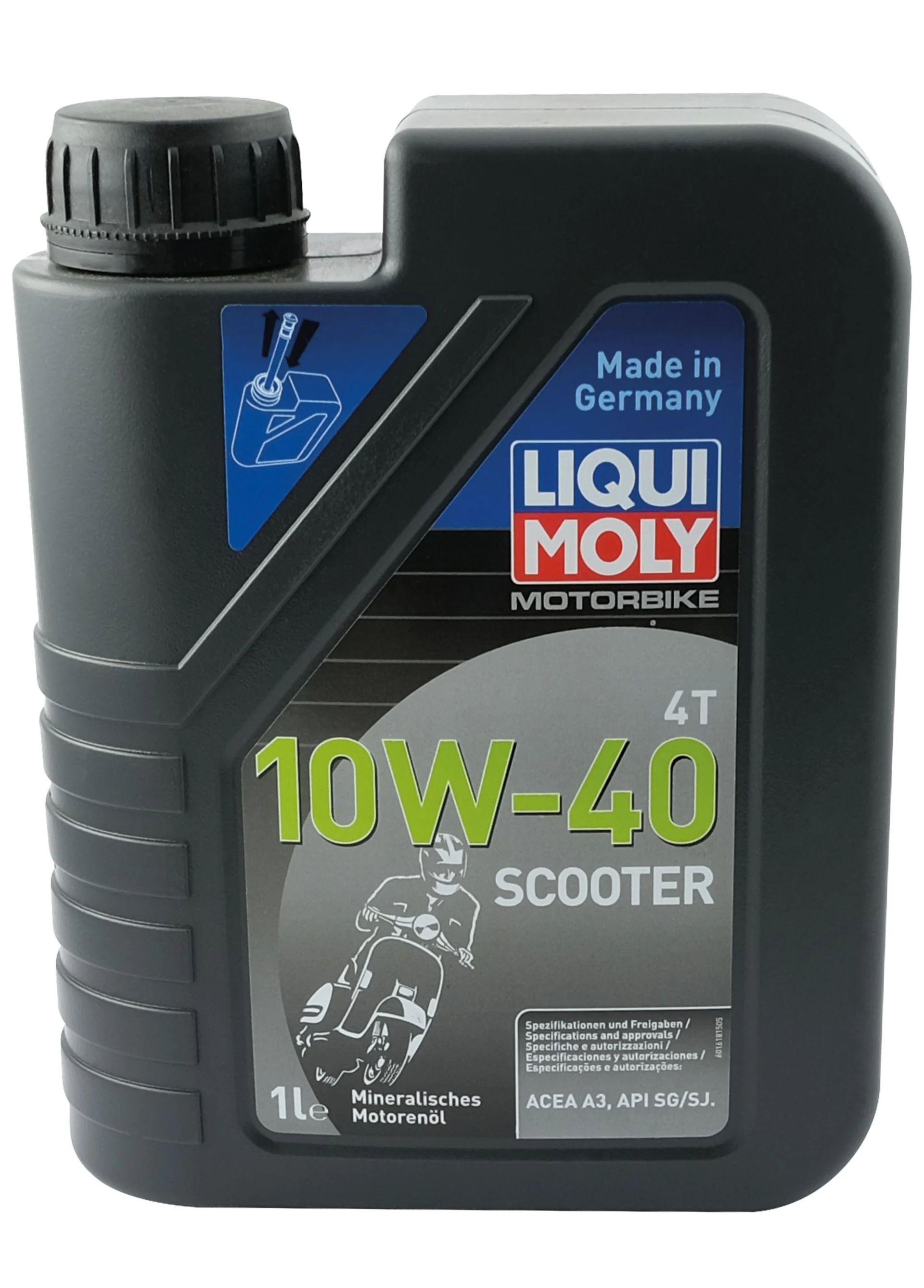 Huile moteur LIQUI MOLY - 4T SAE SJ 10W-40 (1 L) Huile moteur LIQUI MOLY - 4T SAE SJ 10W-40 (1 L)