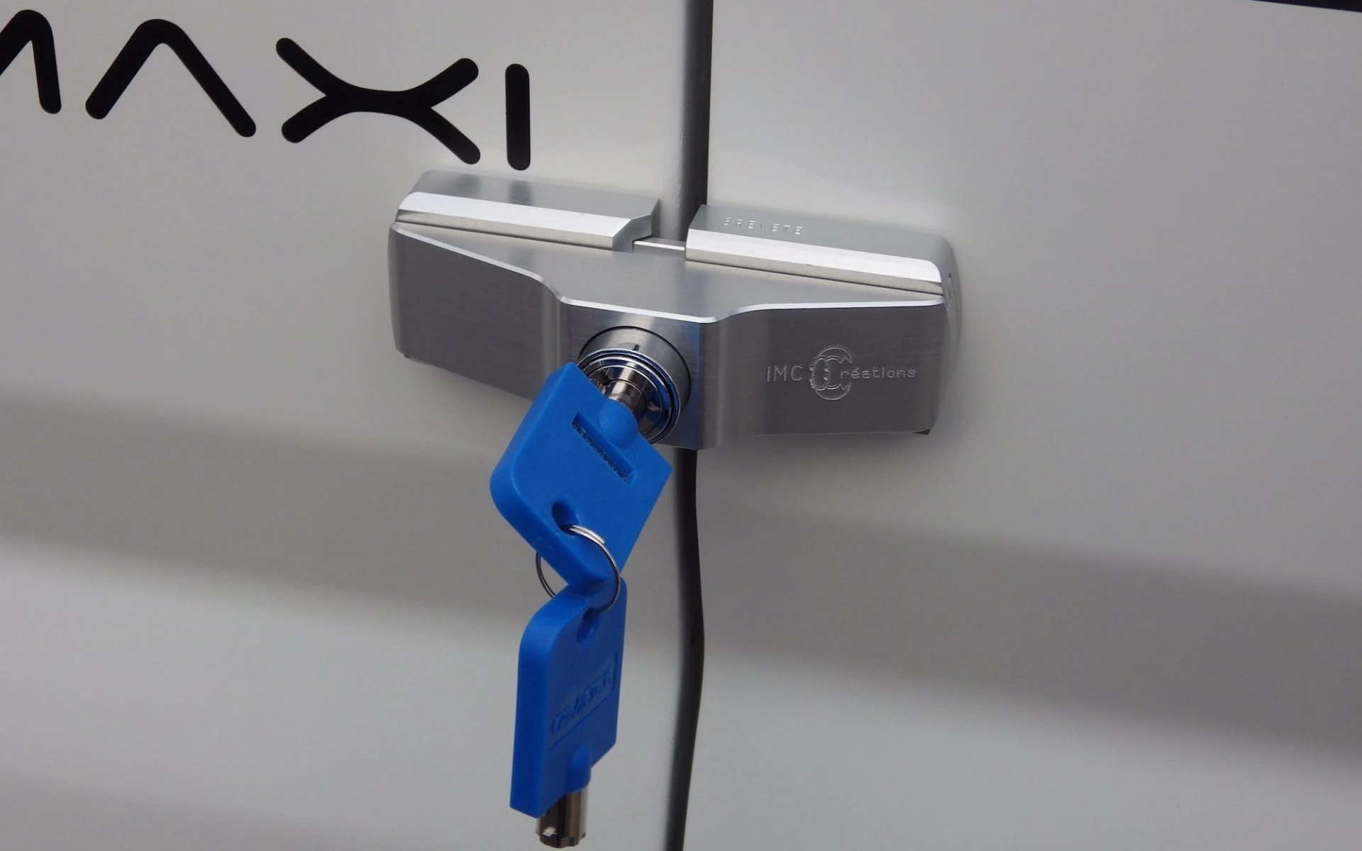 IMC-Créations Fourgon Serrure de porte coulissante et arrière, jeu de 2 pièces