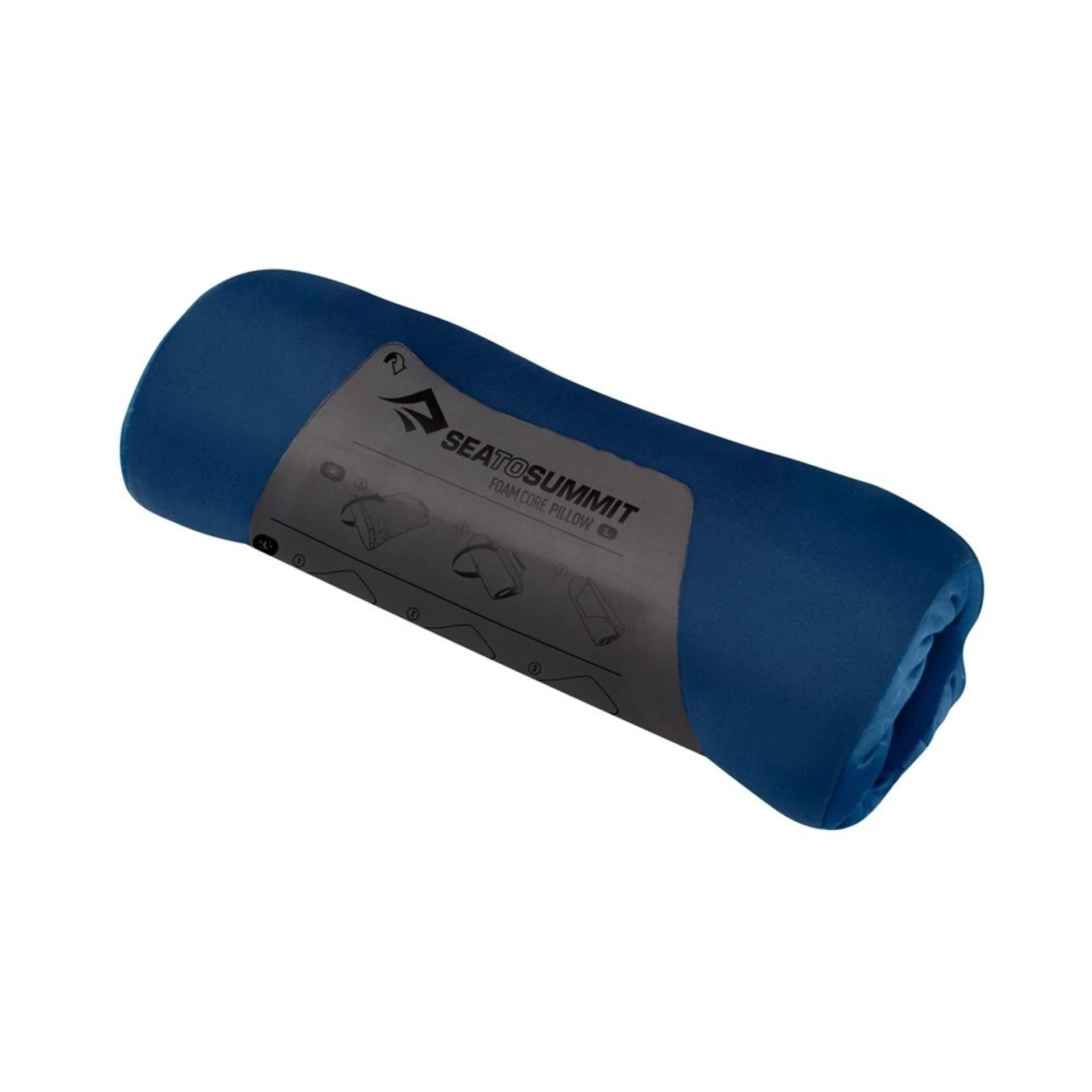 FoamCore Pillow Large Navy Blue Sea to Summit Reisekissen