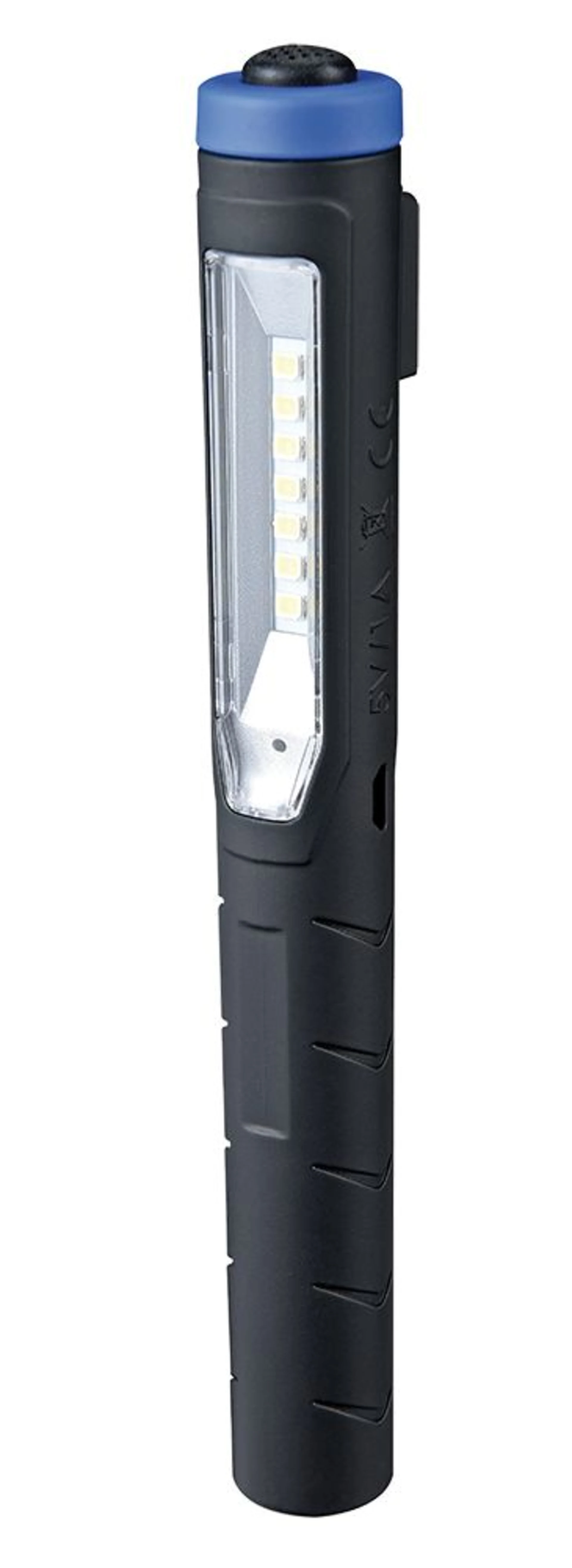 Penlight mit 7 LEDs und Frontstrahler 120 lm, Frontstrahler, Li-Ion 3.7 V 750 mAh