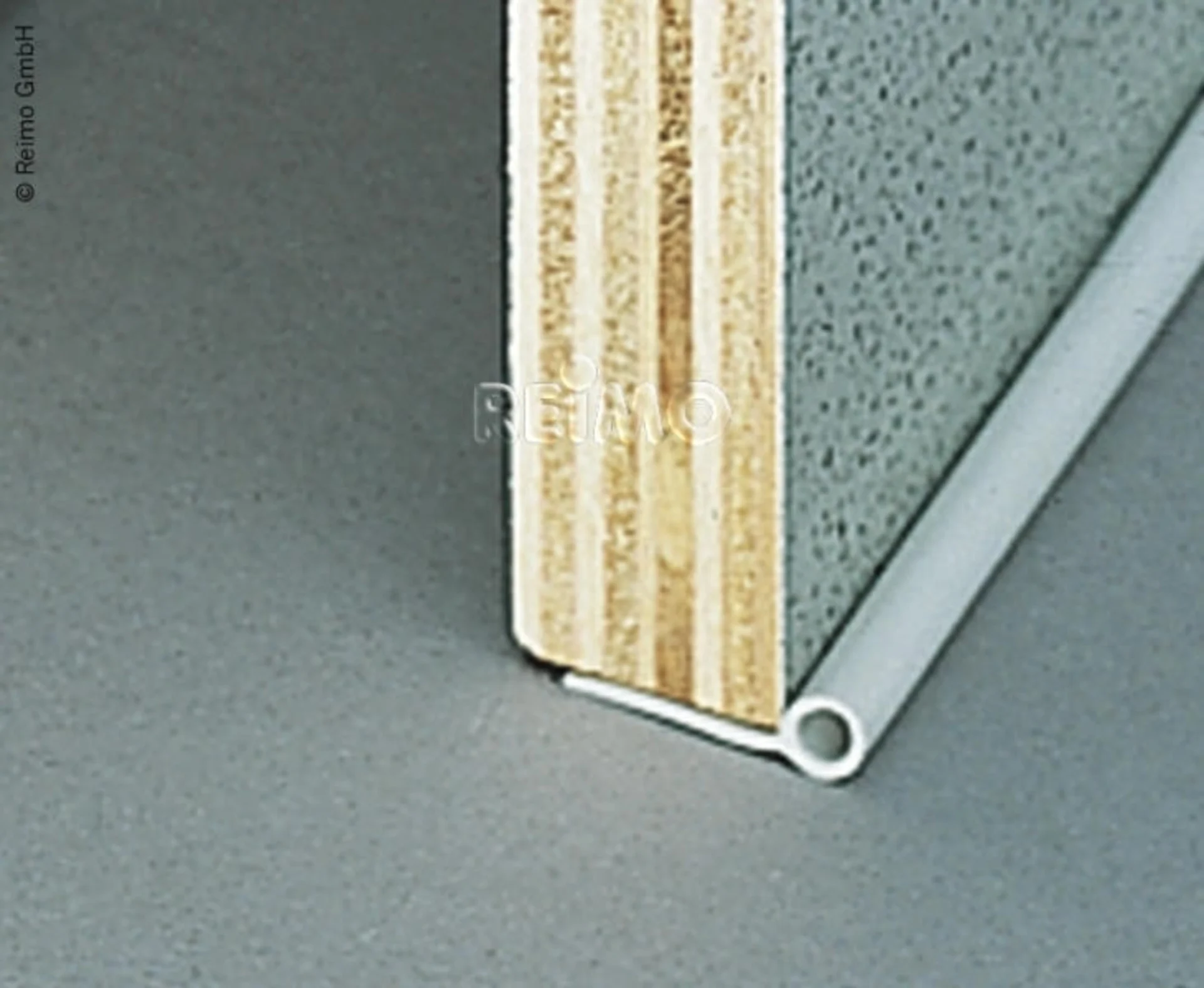 Bande d'étanchéité à profil rond, Ø 5 mm - rouleau de 50 m - gris Bande d'étanchéité à profil rond, Ø 5 mm - rouleau de 50 m - gris
