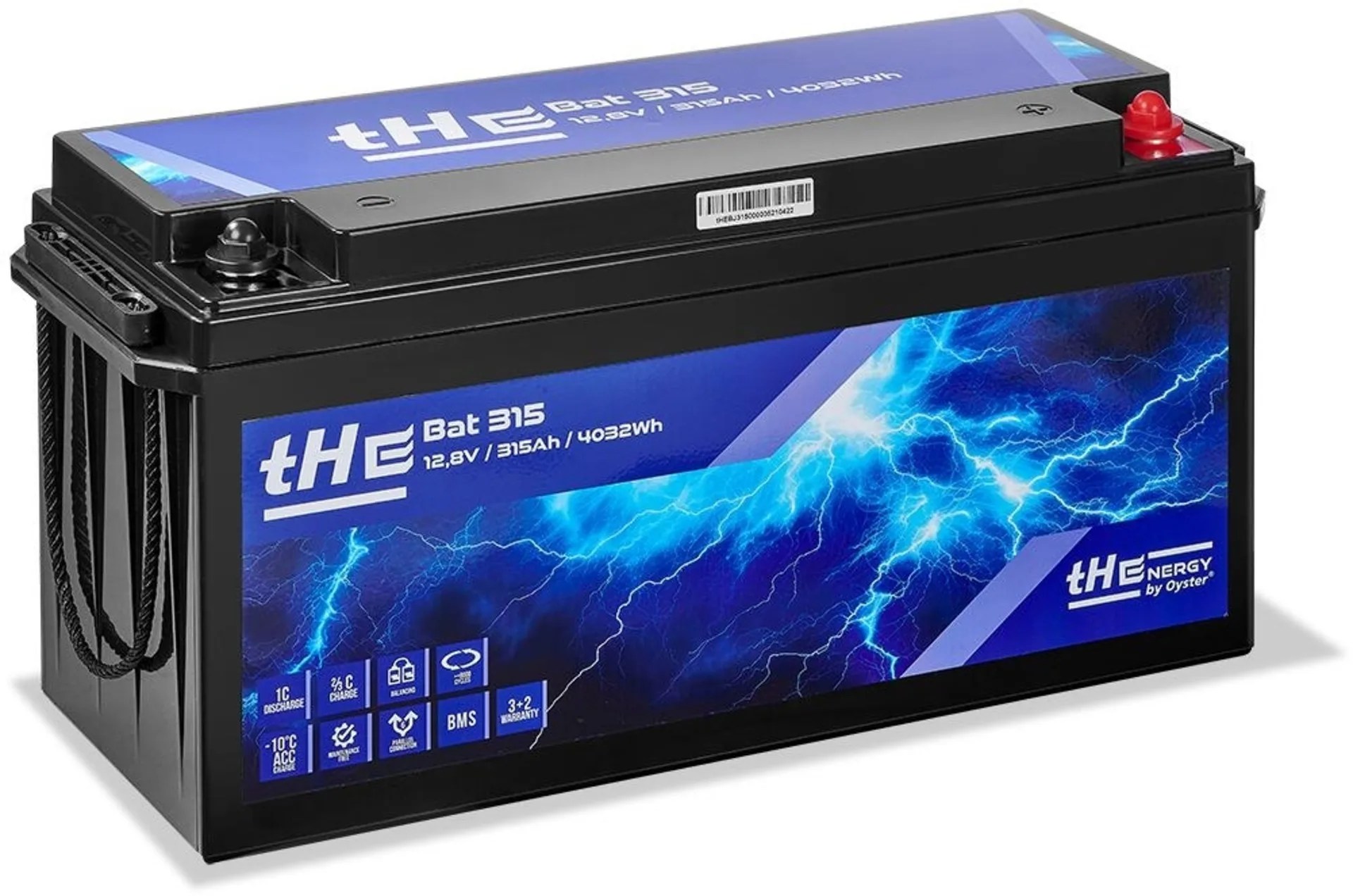 tHE Bat 315 Lithium-Batterie LiFePO4