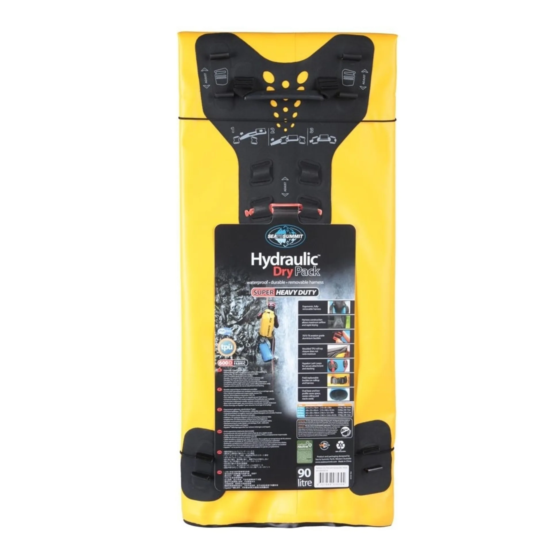 Hydraulic Dry Bag w. H 90 yellow STS sac de rangement