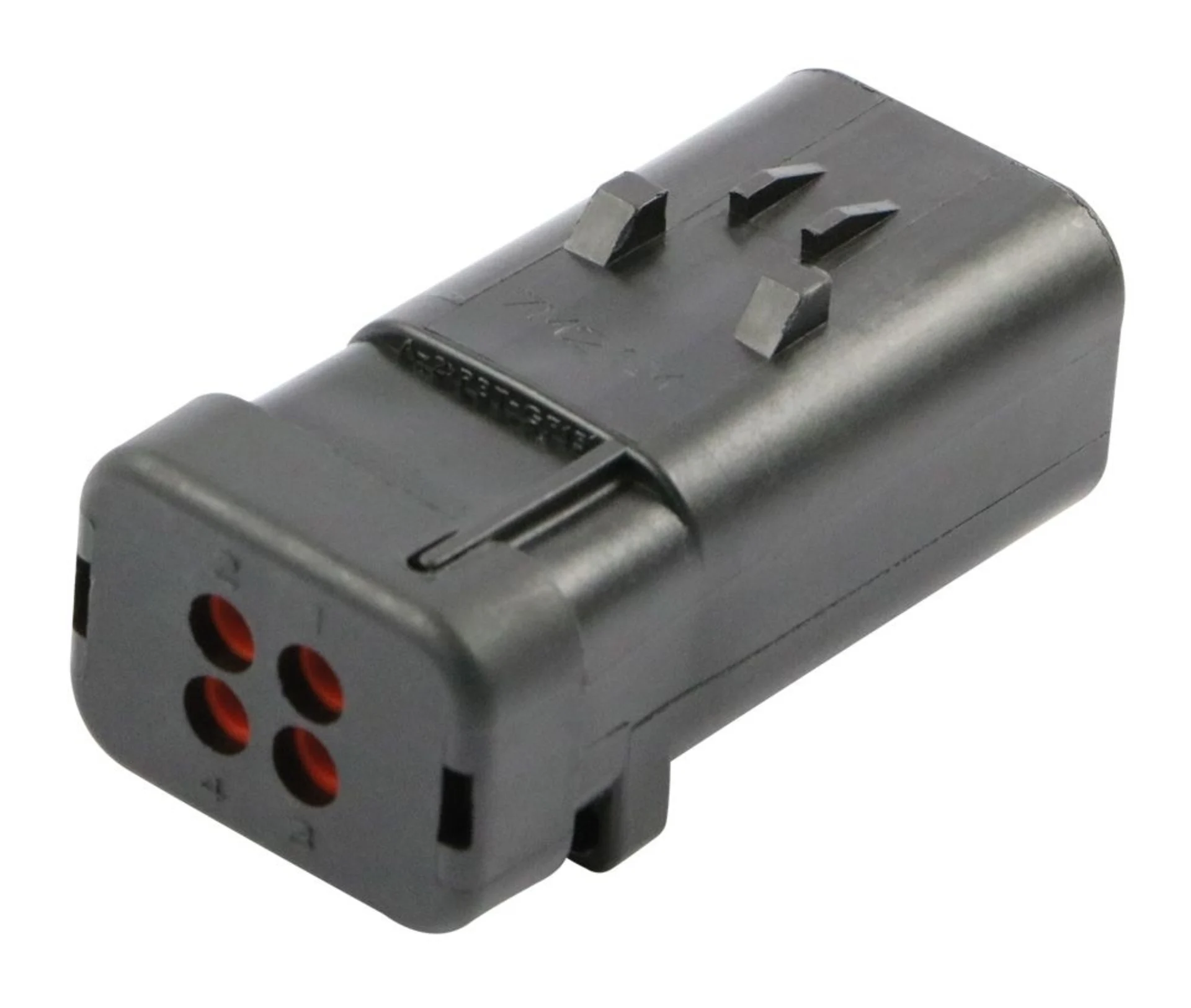 AMPSeal 16 - Boîtier à broches 4 pôles Key A rouge