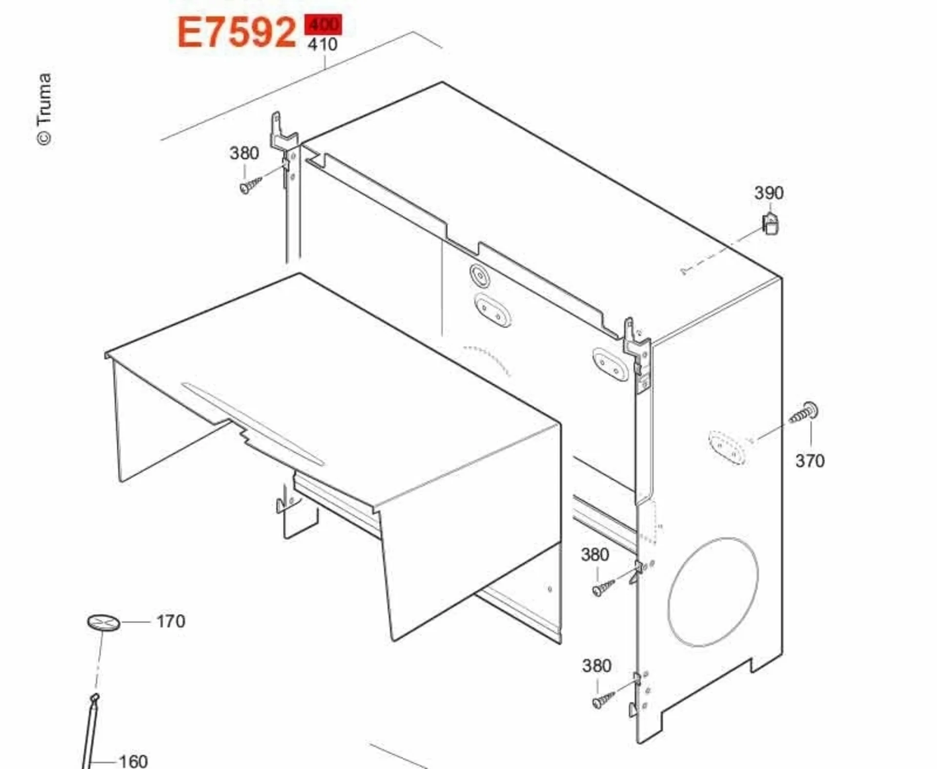 Kompletter Einbaukasten
