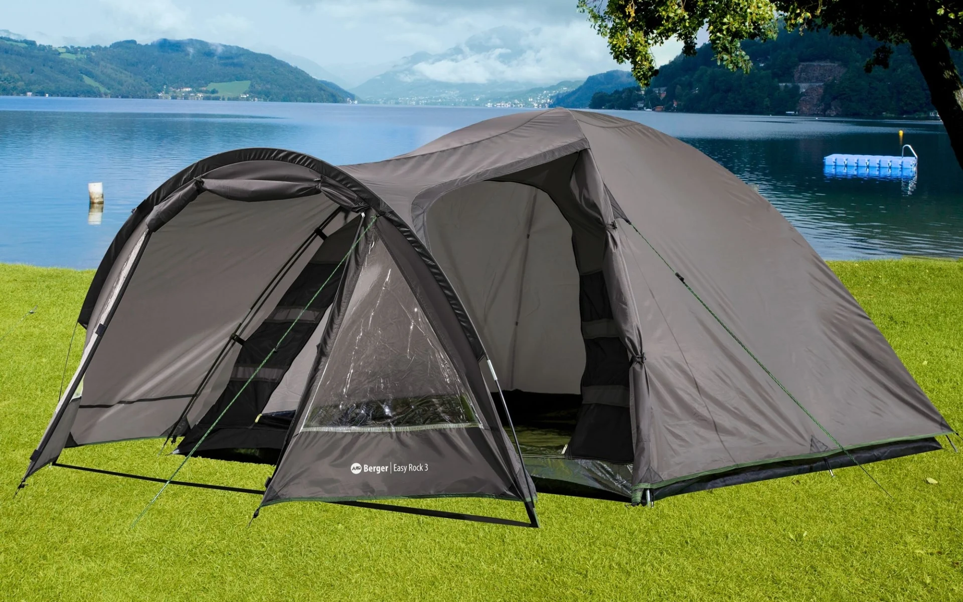 zelt mit fenster im dach Dome und Speicher Grün 500 x 314 x 206 cm, wasserdichtes Taftmaterial für Sommer-Camping, inklusive abnehmbarem Regenüberzug, belüftendem Sport & Freizeit Color:moss green zden Nemo - Aurora Backpacking