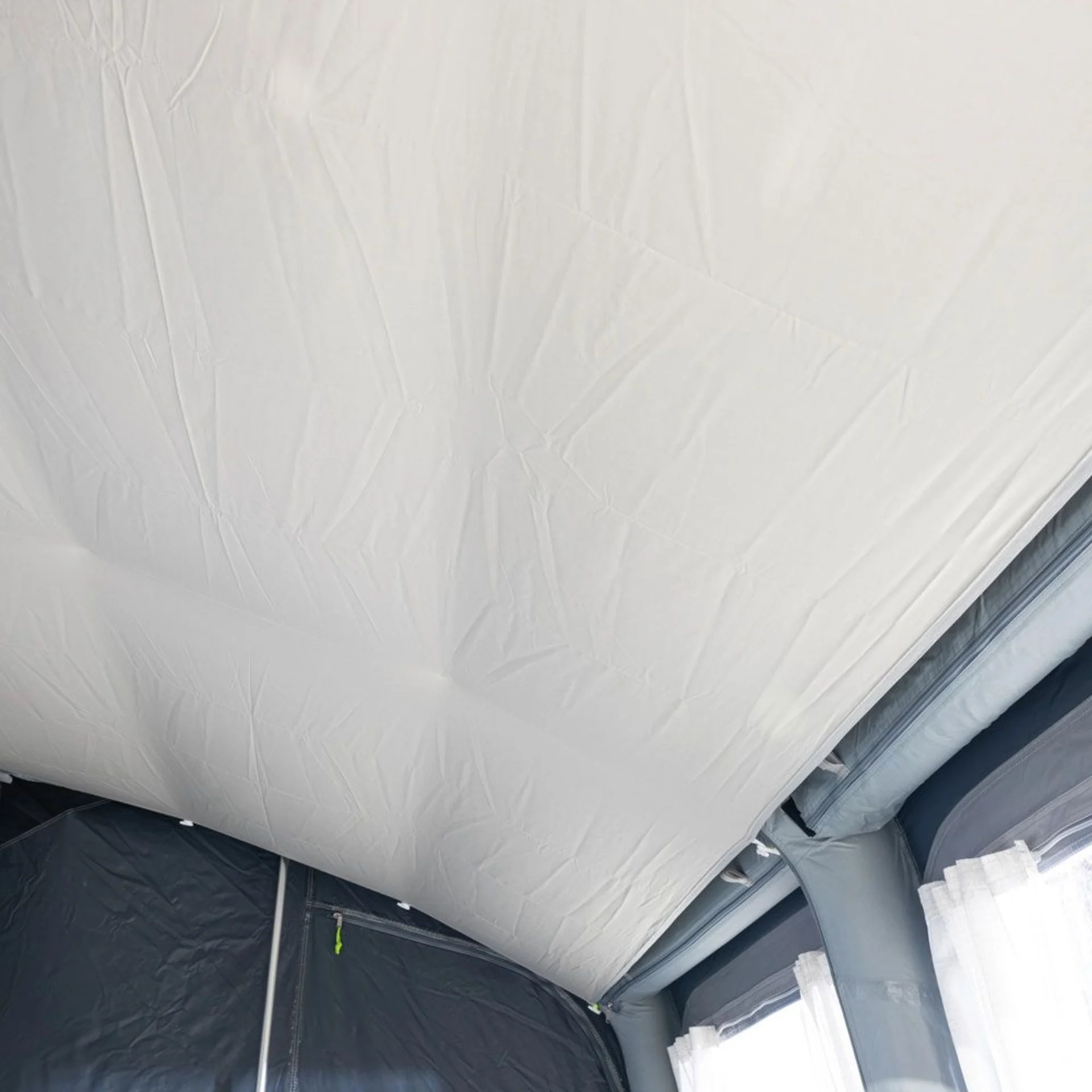 mushroom grow tent Indoor Martha Farbe:Grün-Weiß gestreift KlickFix Aventour Compact City Zeltsauna (S hooks not included.)