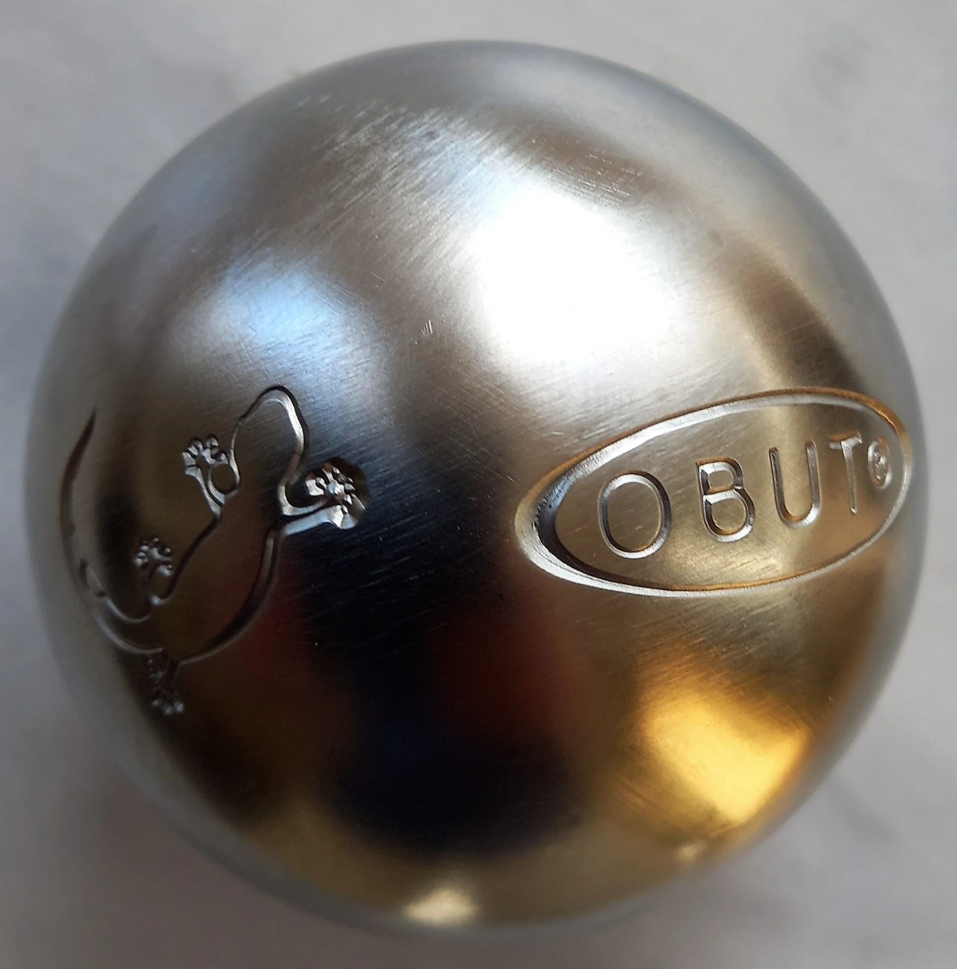 Boules De Pétanque Obut Loisir Inox Salamandre - Jeu De 3 Boules, Acier Inoxydable