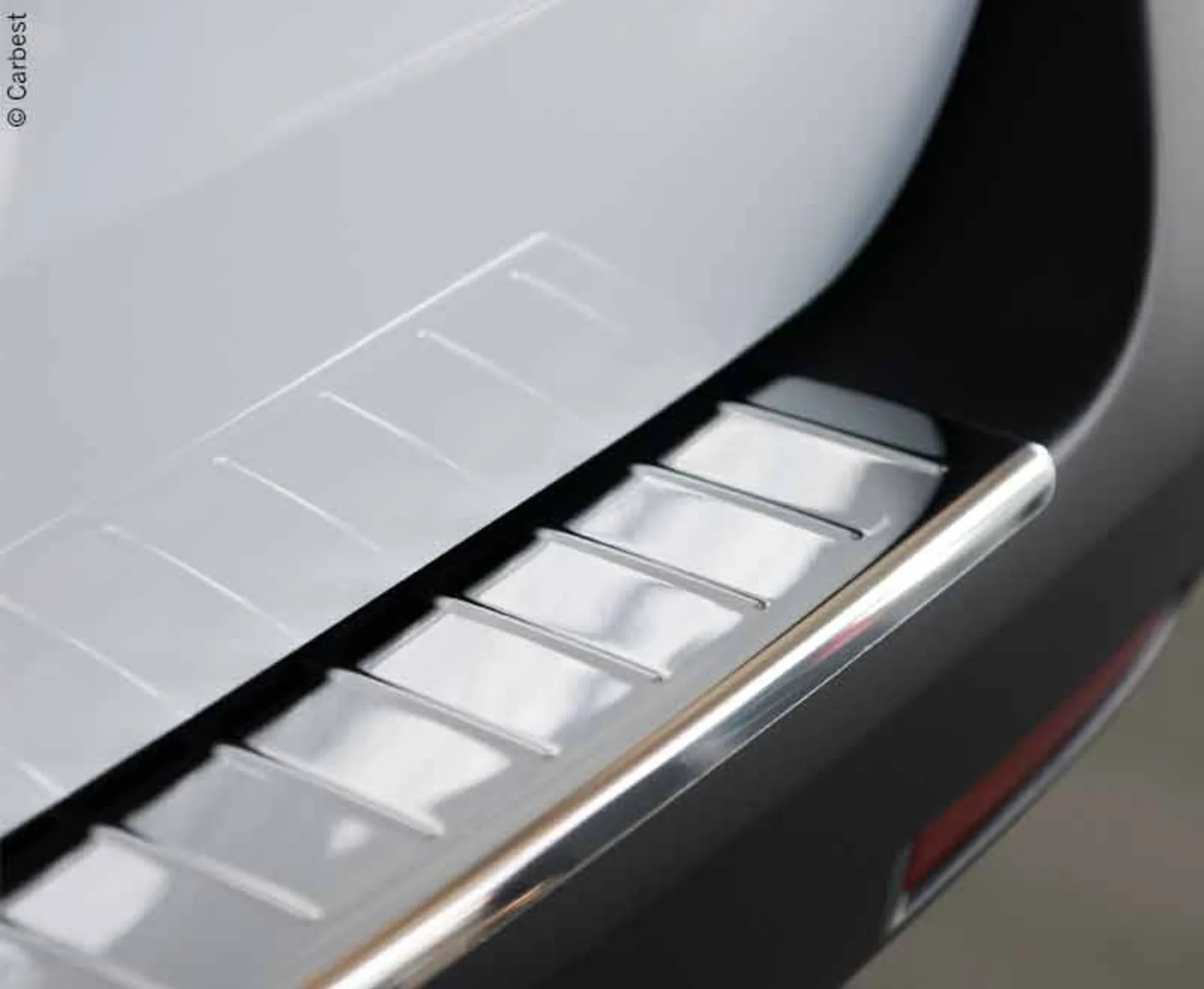 CHROMEMASTER | Ladekantenschutz Stoßstangenschutz Kompatibel mit VW T6